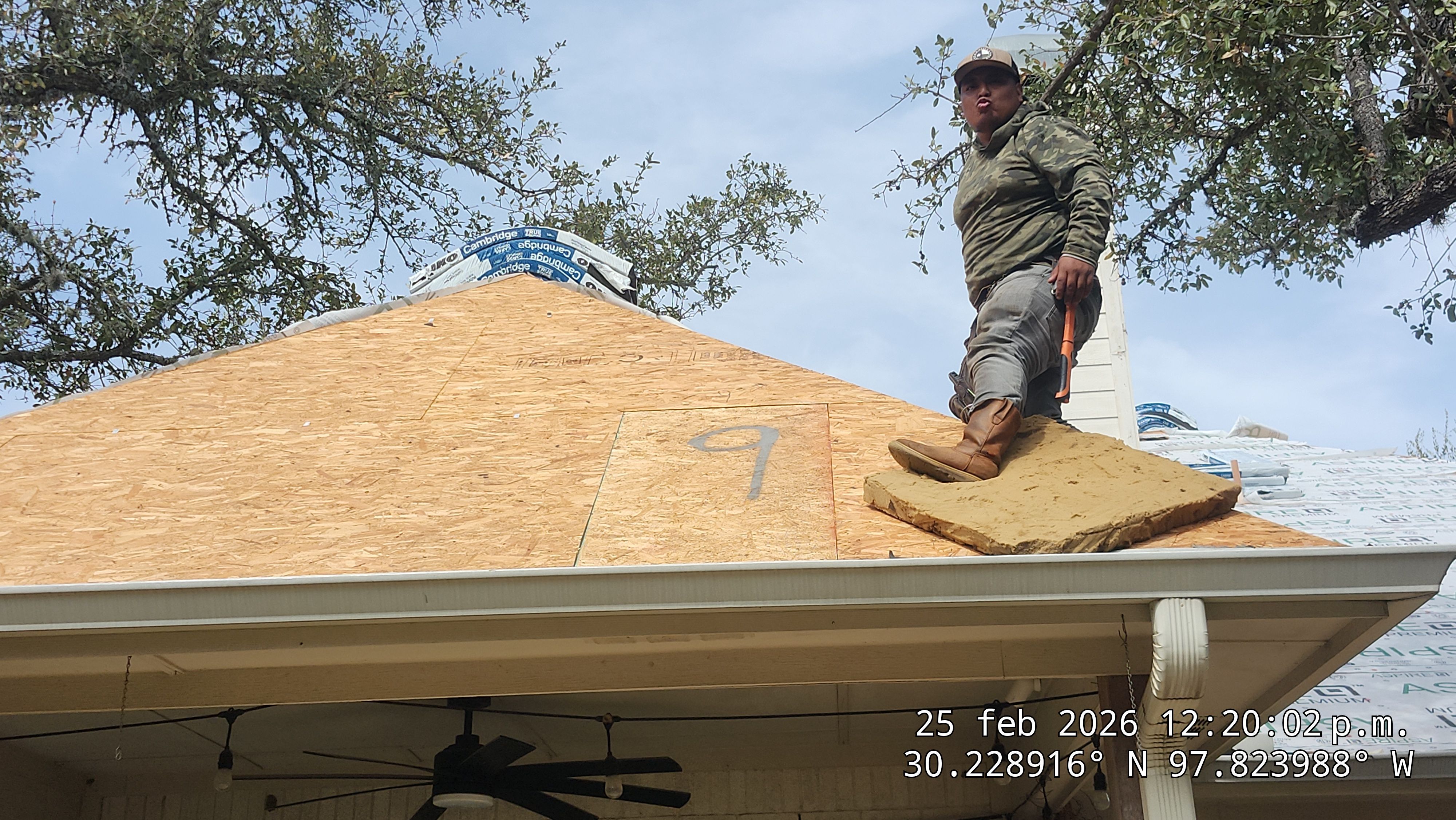 Residential Roofing Replacement, Chimney Repair and OSB Decking Repair in Austin by Caliber Restoration LLC