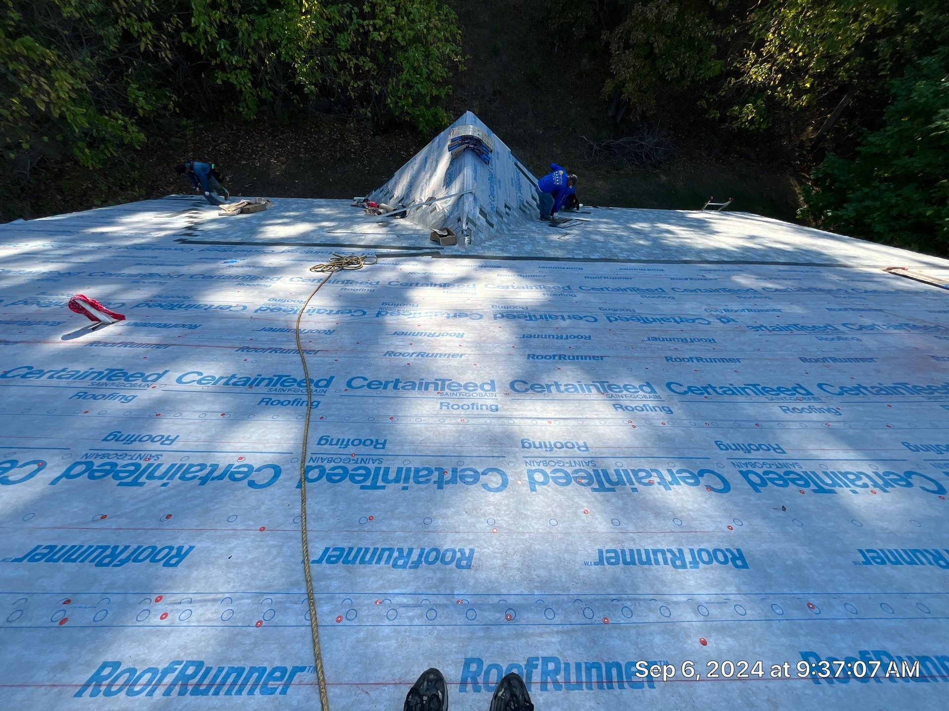 Residential Roofing Repair using Certainteed Landmark Pro Shingles by Fahey Roofing + Contracting