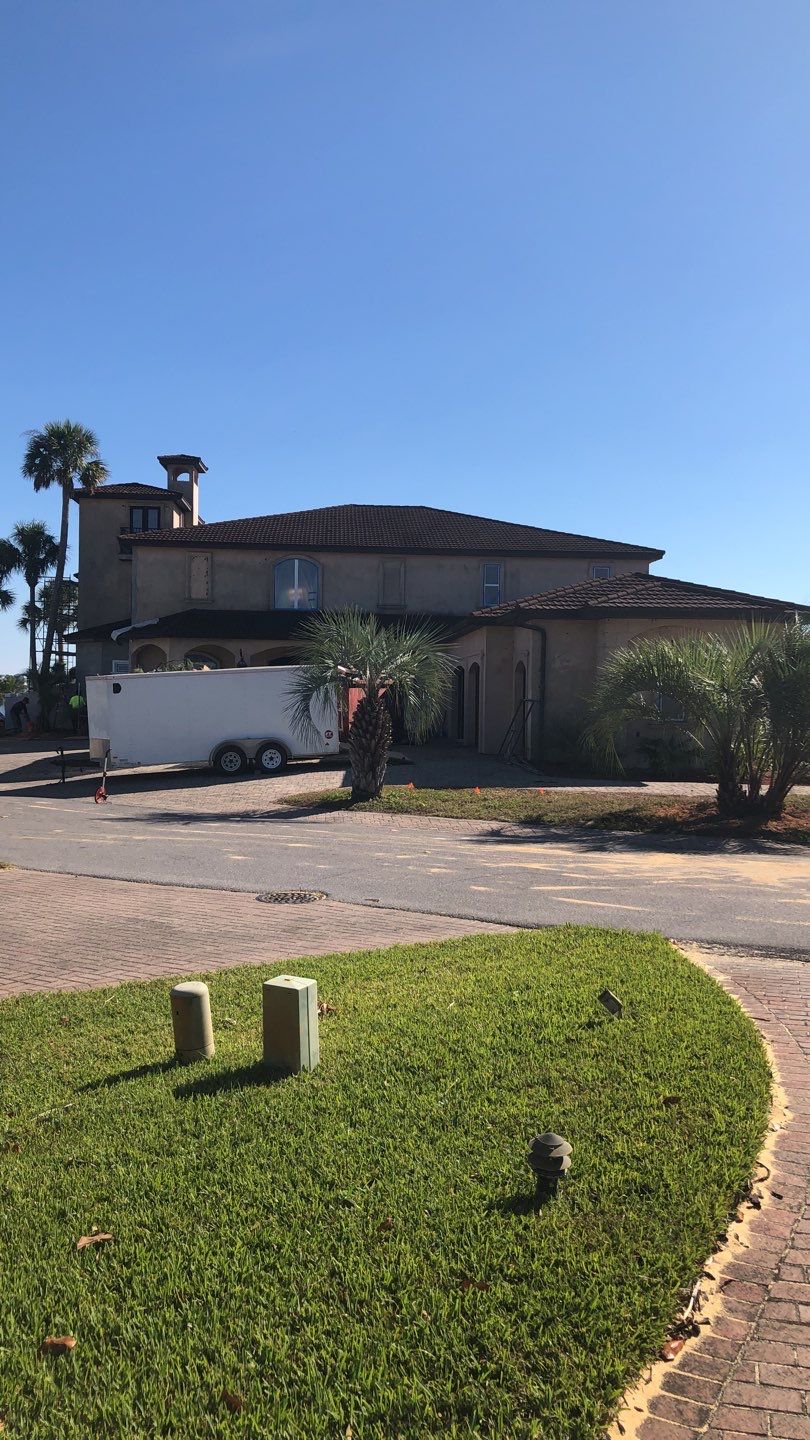 Gutter Installation using Royal Brown K-Style Gutters by Gutter Professors