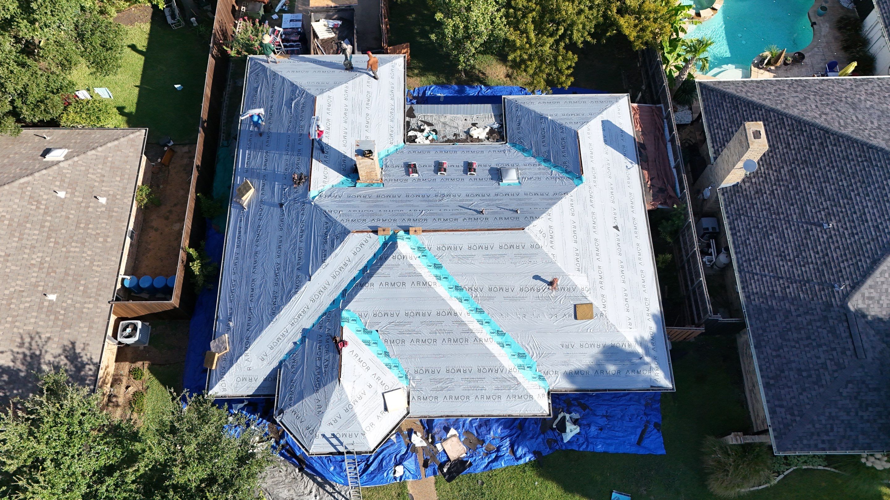 Project in Plano by Armor Roofing | Exteriors