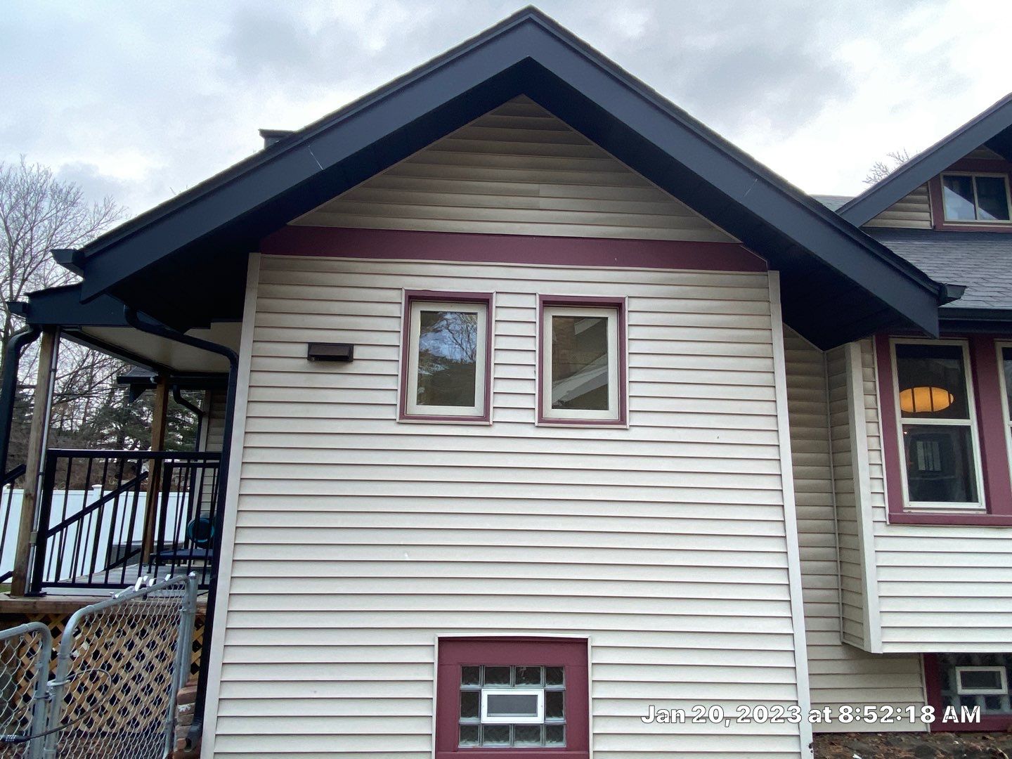 Window Installation using Andersen windows 100-Series (FIBREX material) by Smart Roof