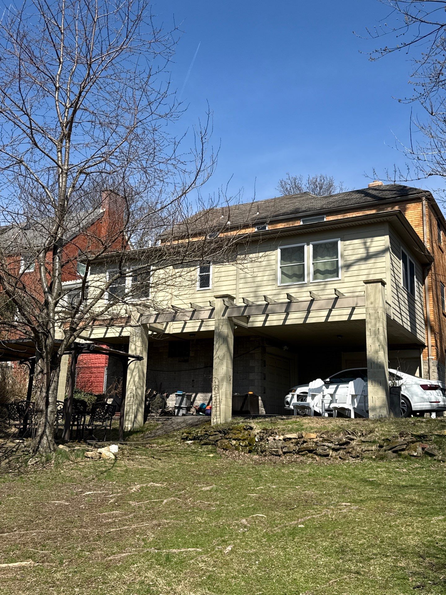 Timbertech Custom Deck Build and Sliding Door Replacement in Pittsburgh by Cousins Roofing Siding & Decks