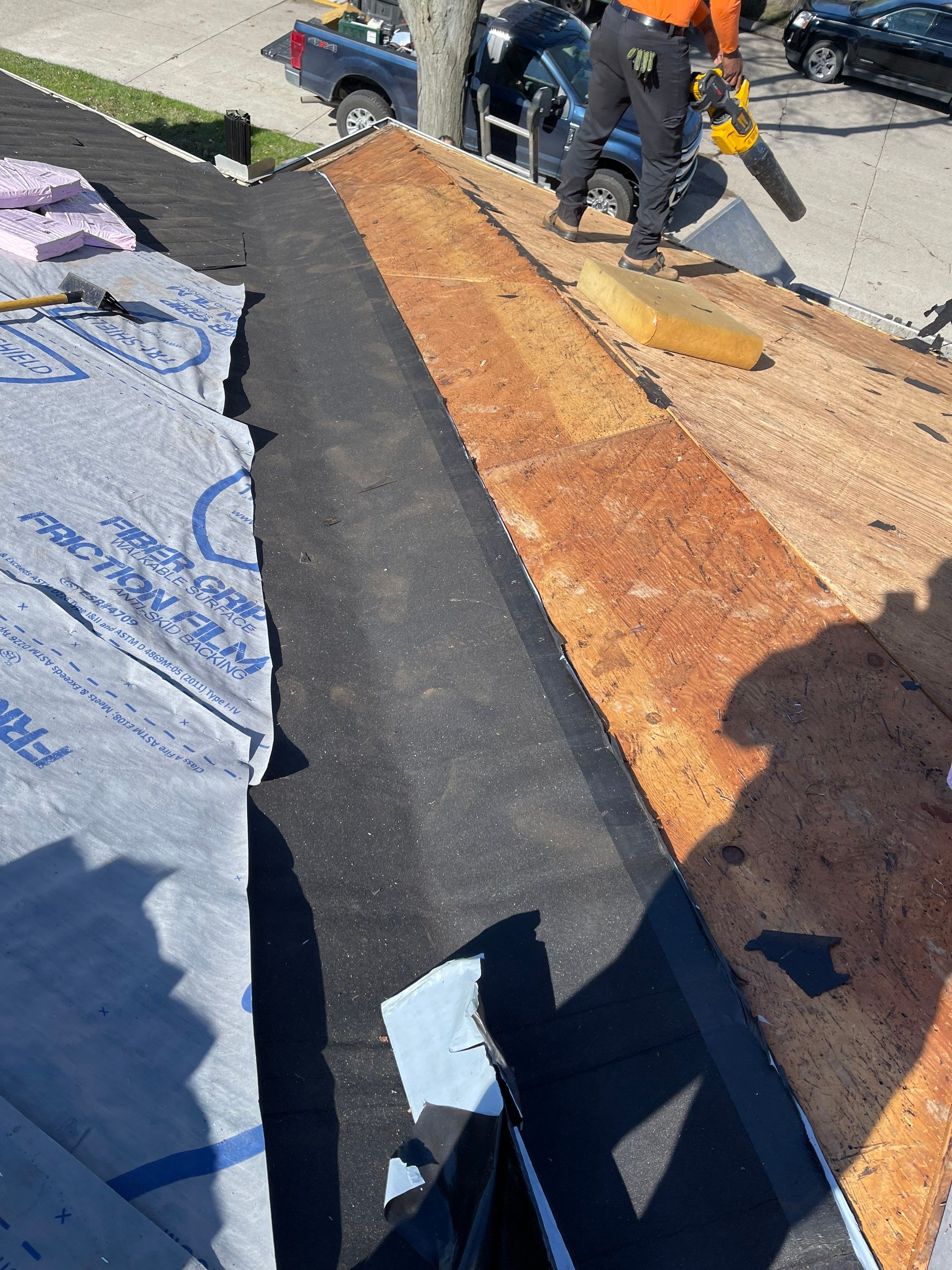 Residential Roofing Installation using Owens Corning Duration Quarry Grey by JNR Roofing LLC