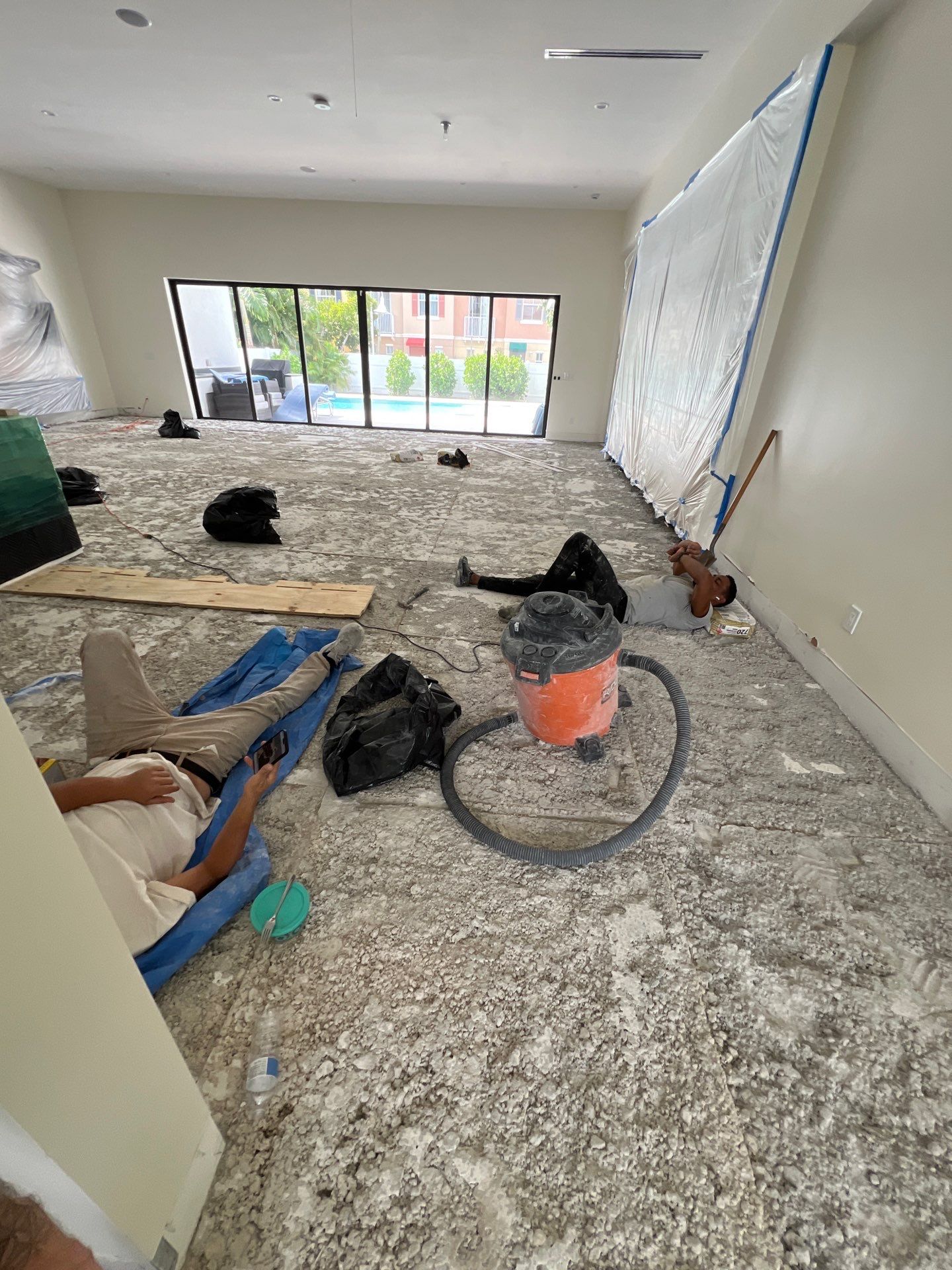 Retiling Floors by Broward Tile Guys