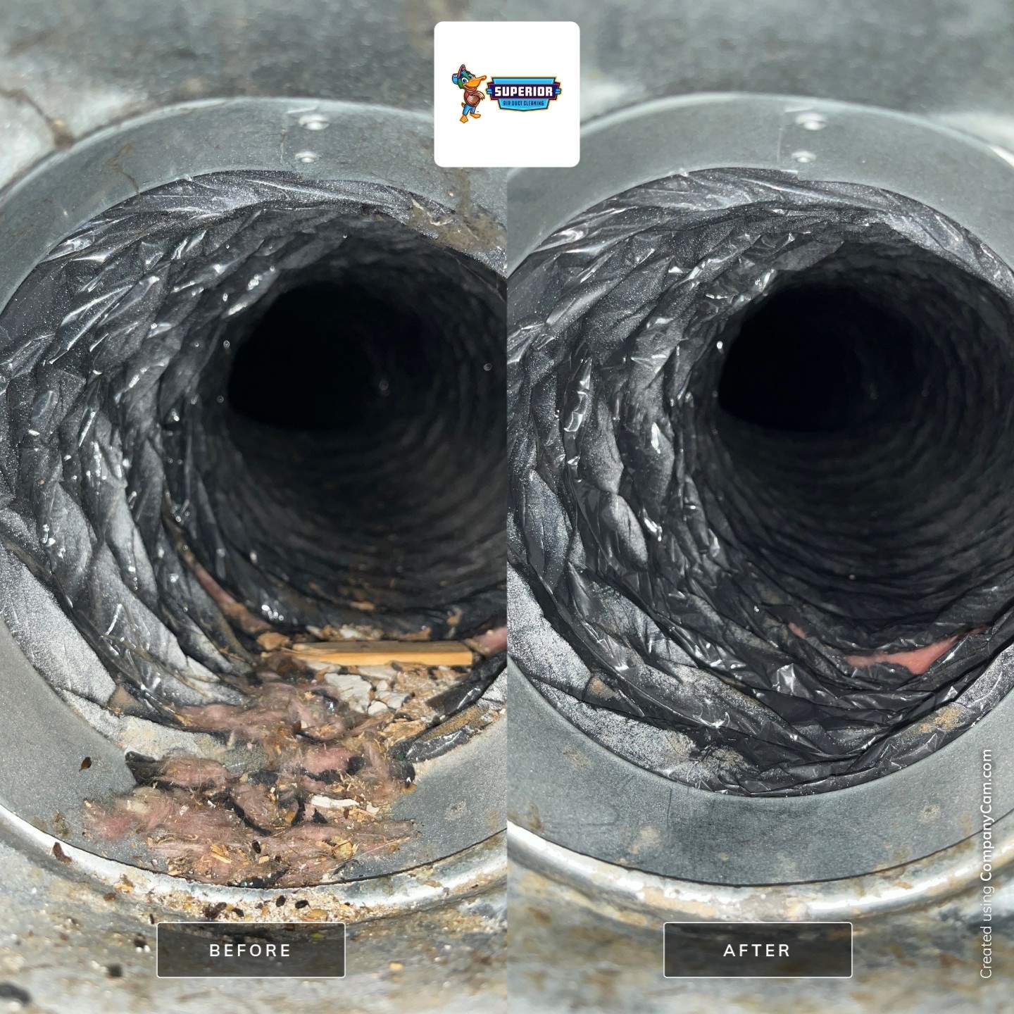 Air Duct Cleaning With a Vacuum Truck in New Castle, PA by Superior Air Duct Cleaning