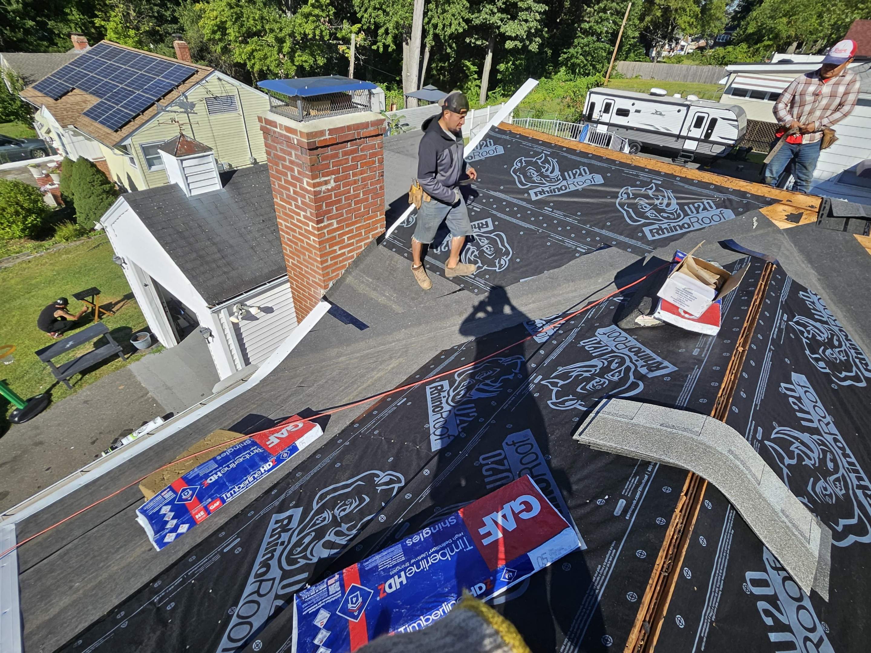 Full Strip & Re-Roof in Springfield, MA – Two-Layer Tear-Off by JOHNNYS PRO