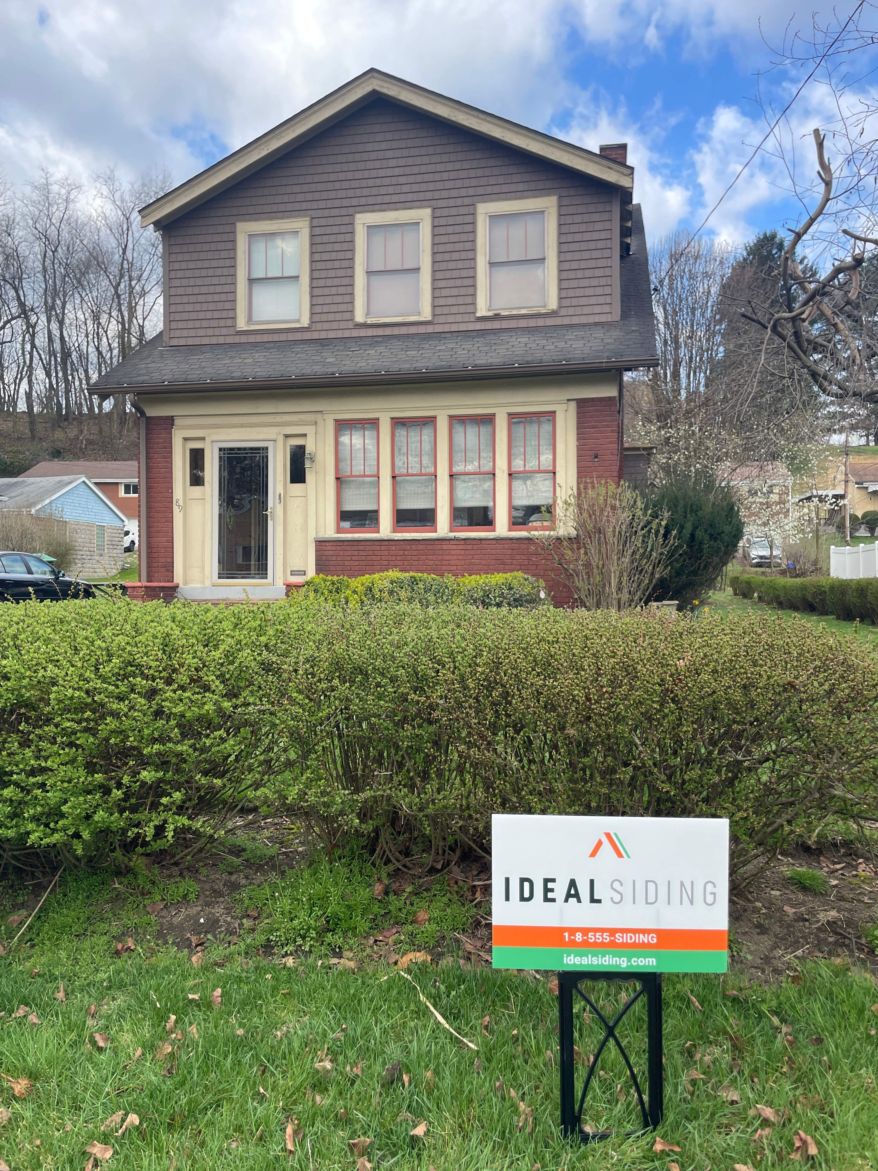Mastic Discovery Home Siding Renovation in Musket Brown by Ideal Siding Pittsburgh