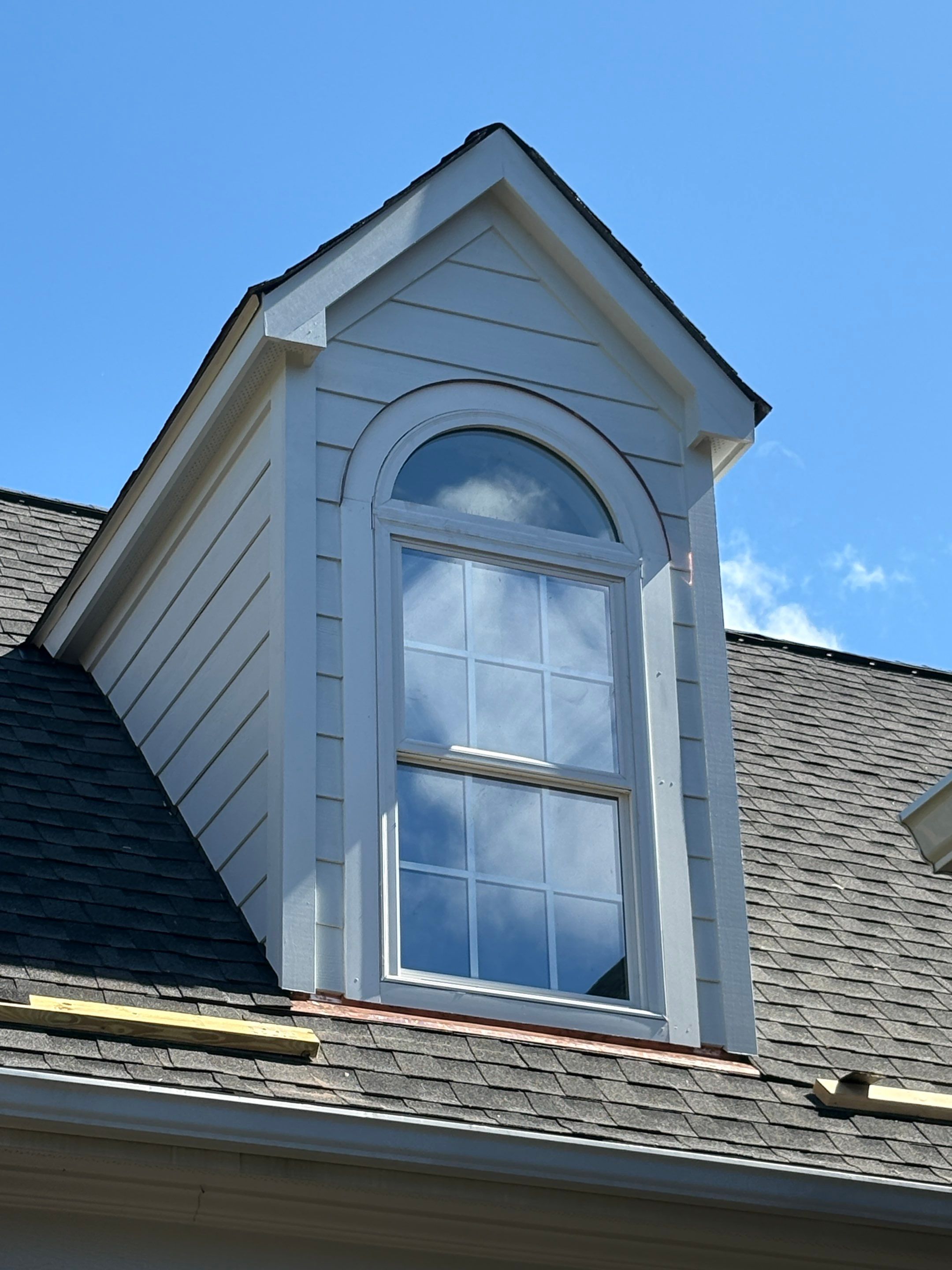 Southport Dormer Siding Replacement and Architectural Trim Restoration by Ideal Siding Wilmington, NC