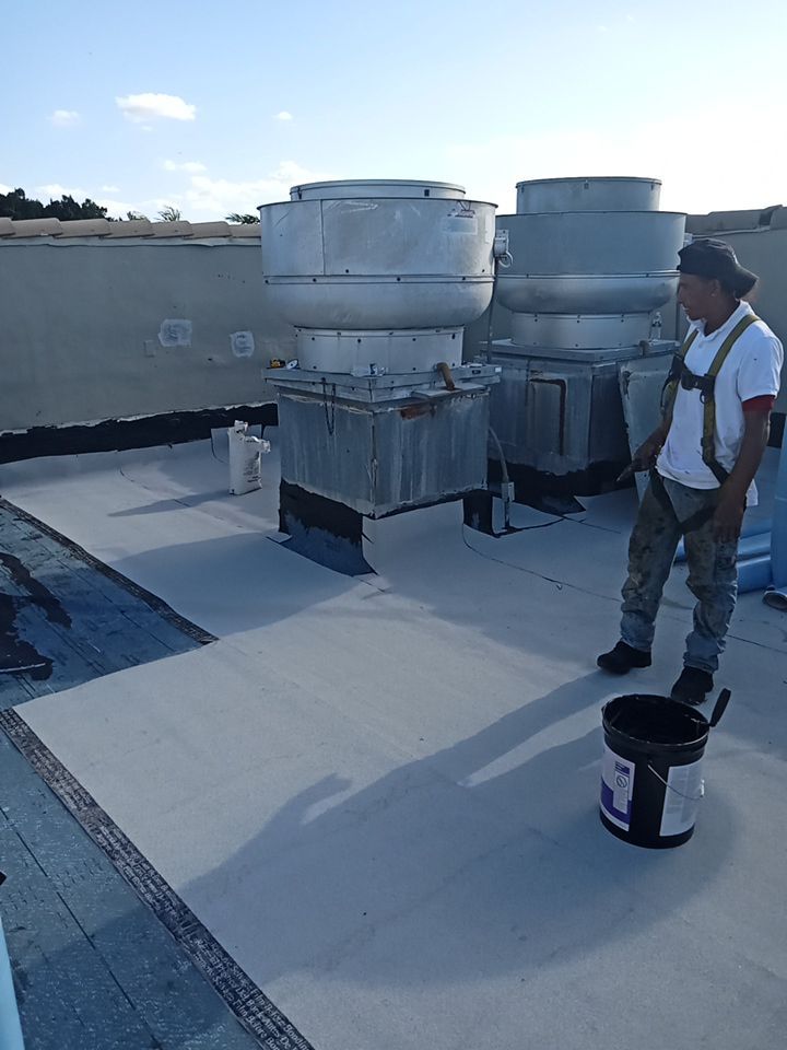Flat Roof Replacement using Certainteed Flintlastic SA Roofing System by Aastro Roofing
