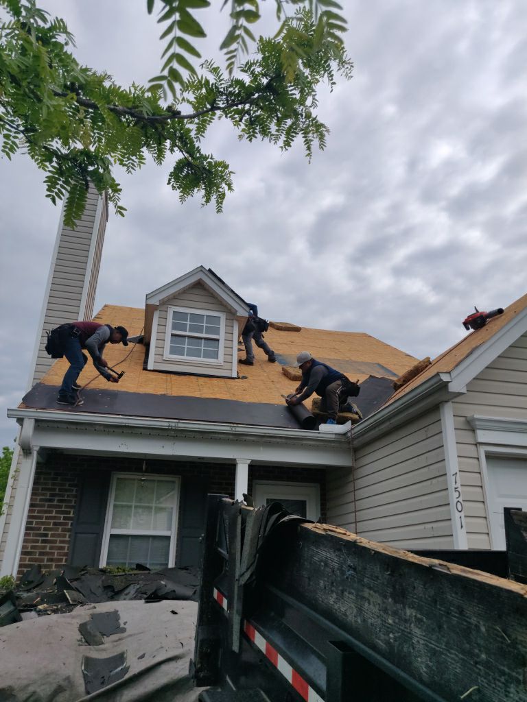 Residential Roofing Installation using Roof Installation by American Roofing NC
