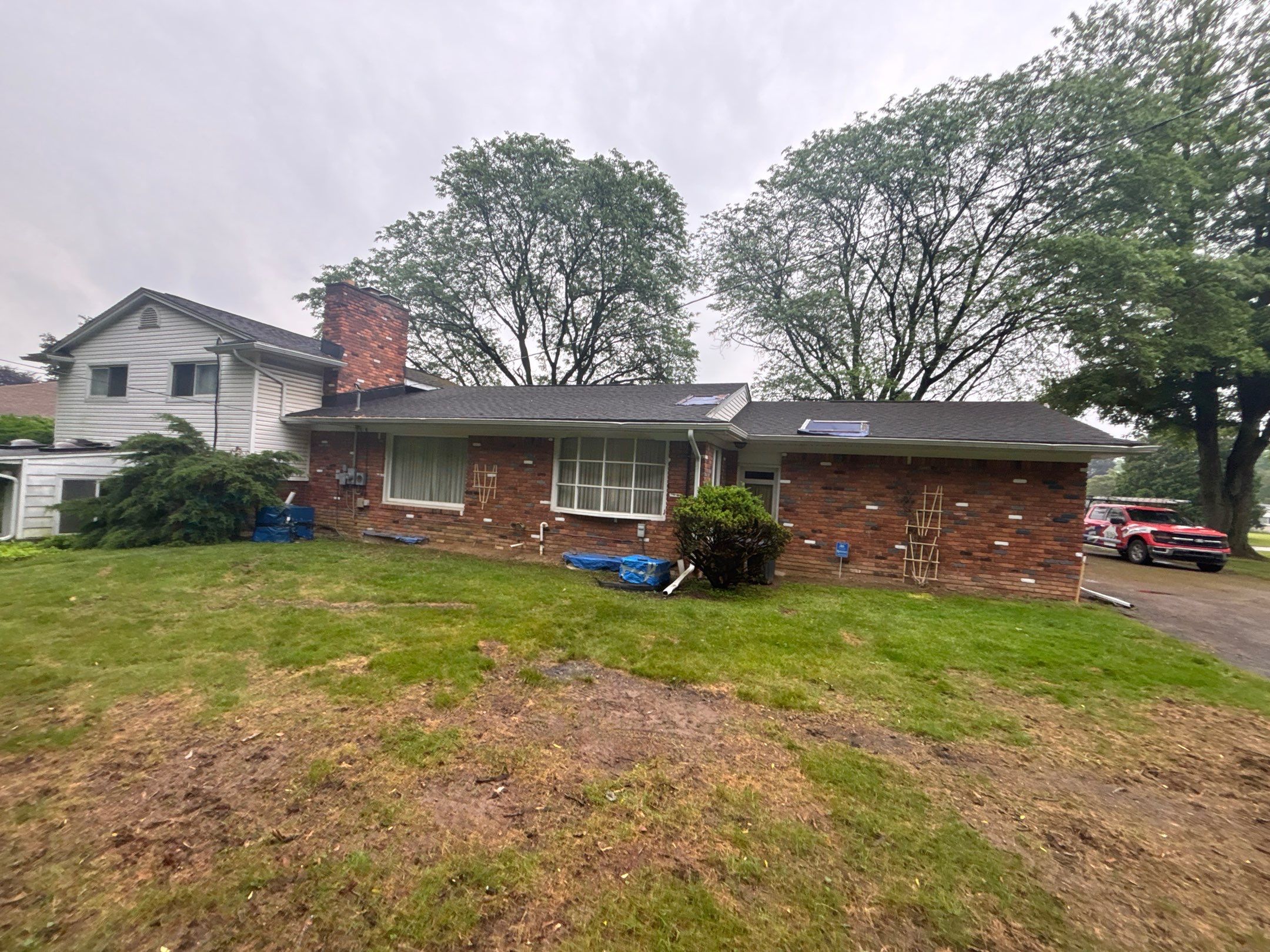 Roof Replacement using Owens Corning Estate Gray by 180 Contractors