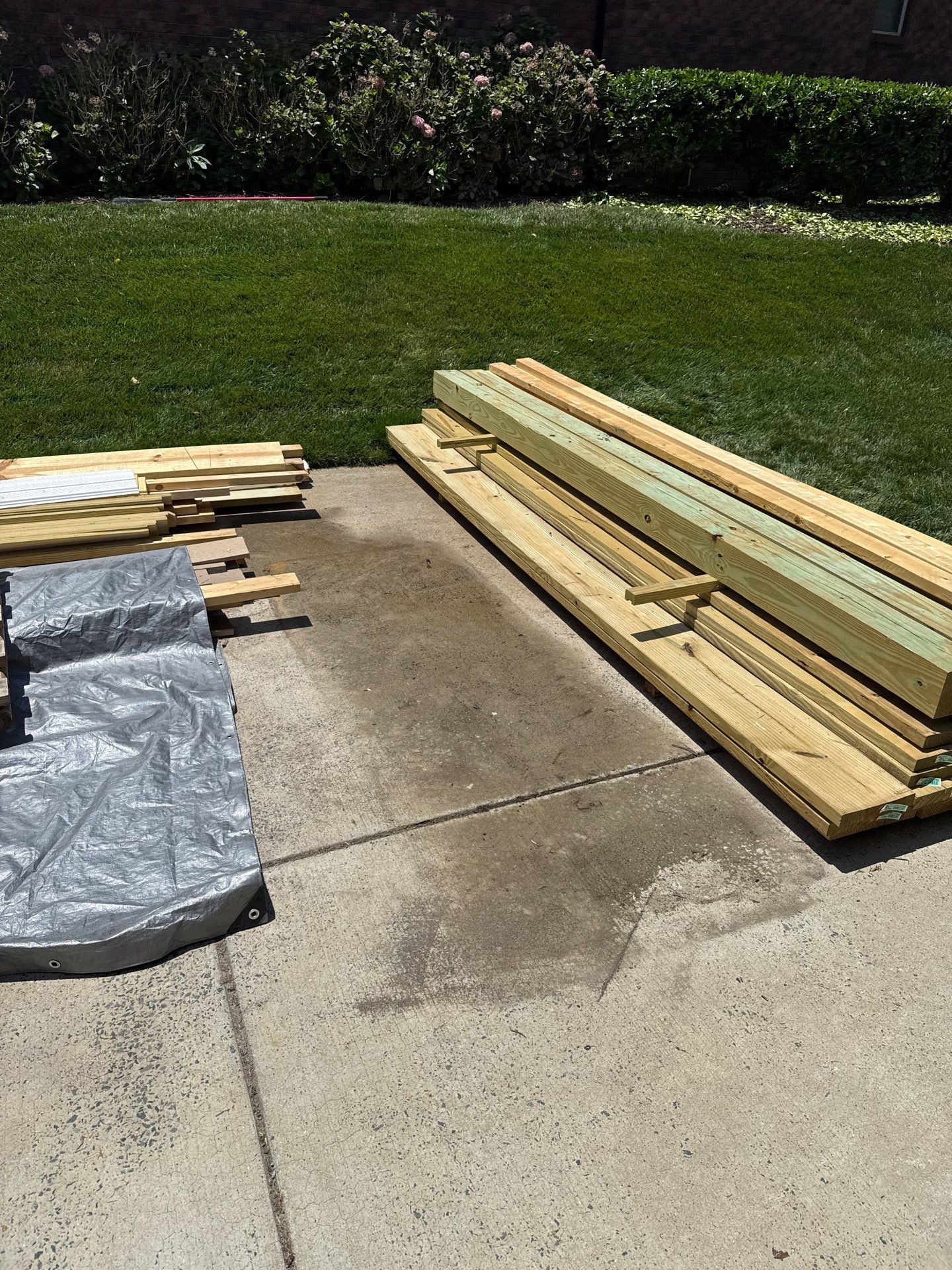 Project in Matthews by Badger Hauling