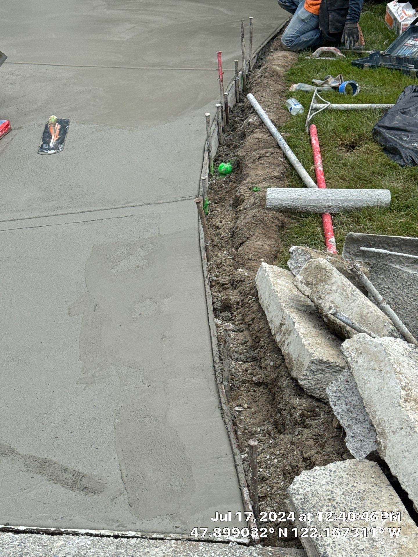 Luis | Concrete Driveway by Jireh Asphalt & Concrete Inc 