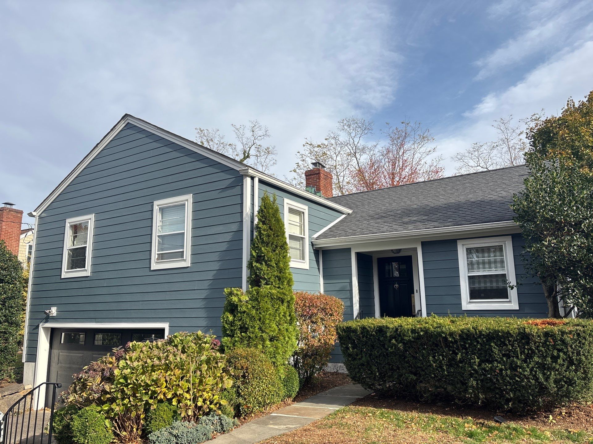 James Hardie Siding Project, Larchmont, NY by Ideal Siding 