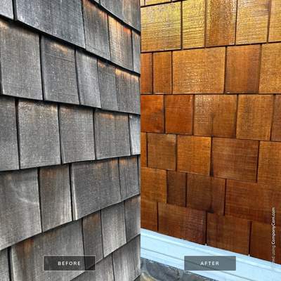 Freshly revitalized exterior at the Seaside Public Library