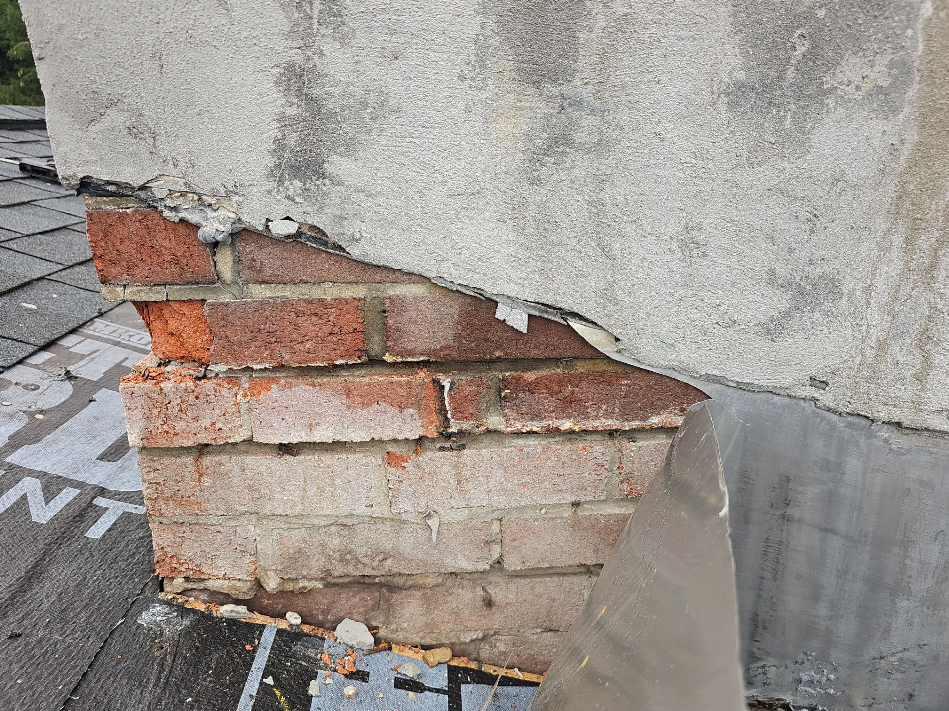 Roof Repair - Chimney Flashing by Winchester Roofing