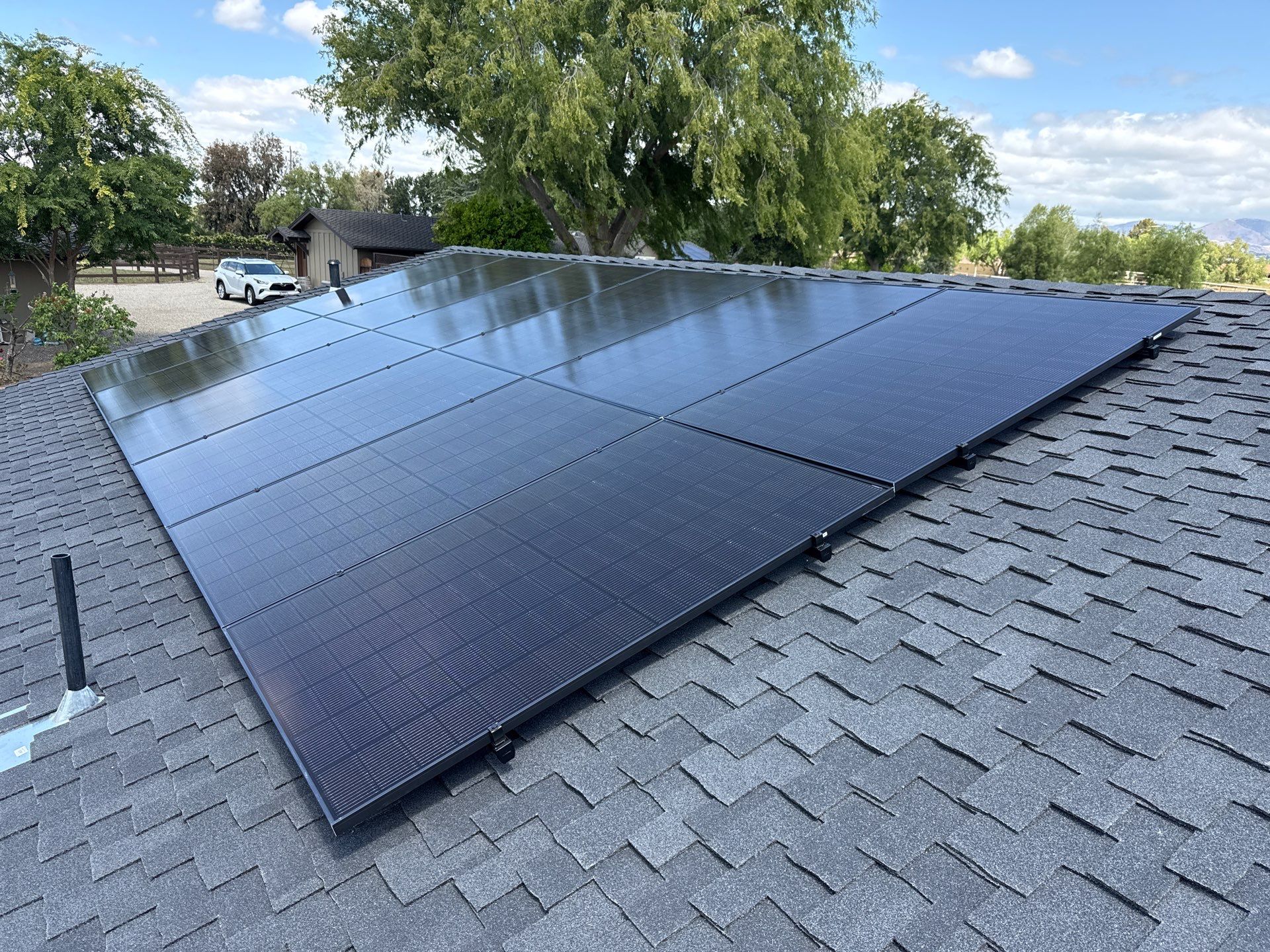 Solar And Battery Install For New Construction by Sunrise 805