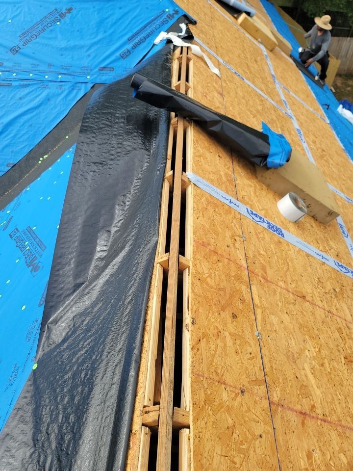 Residential Roofing Installation using Roof Replacement by American Roofing & Construction LLC