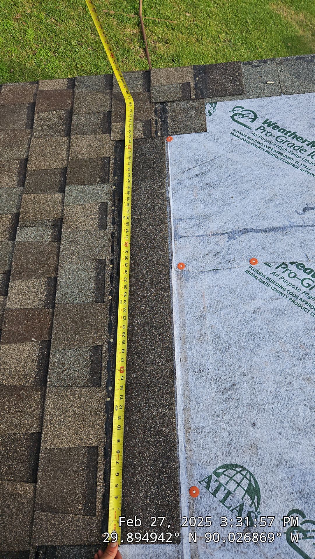 Project in Gretna by Robertson Roofing & Siding Inc