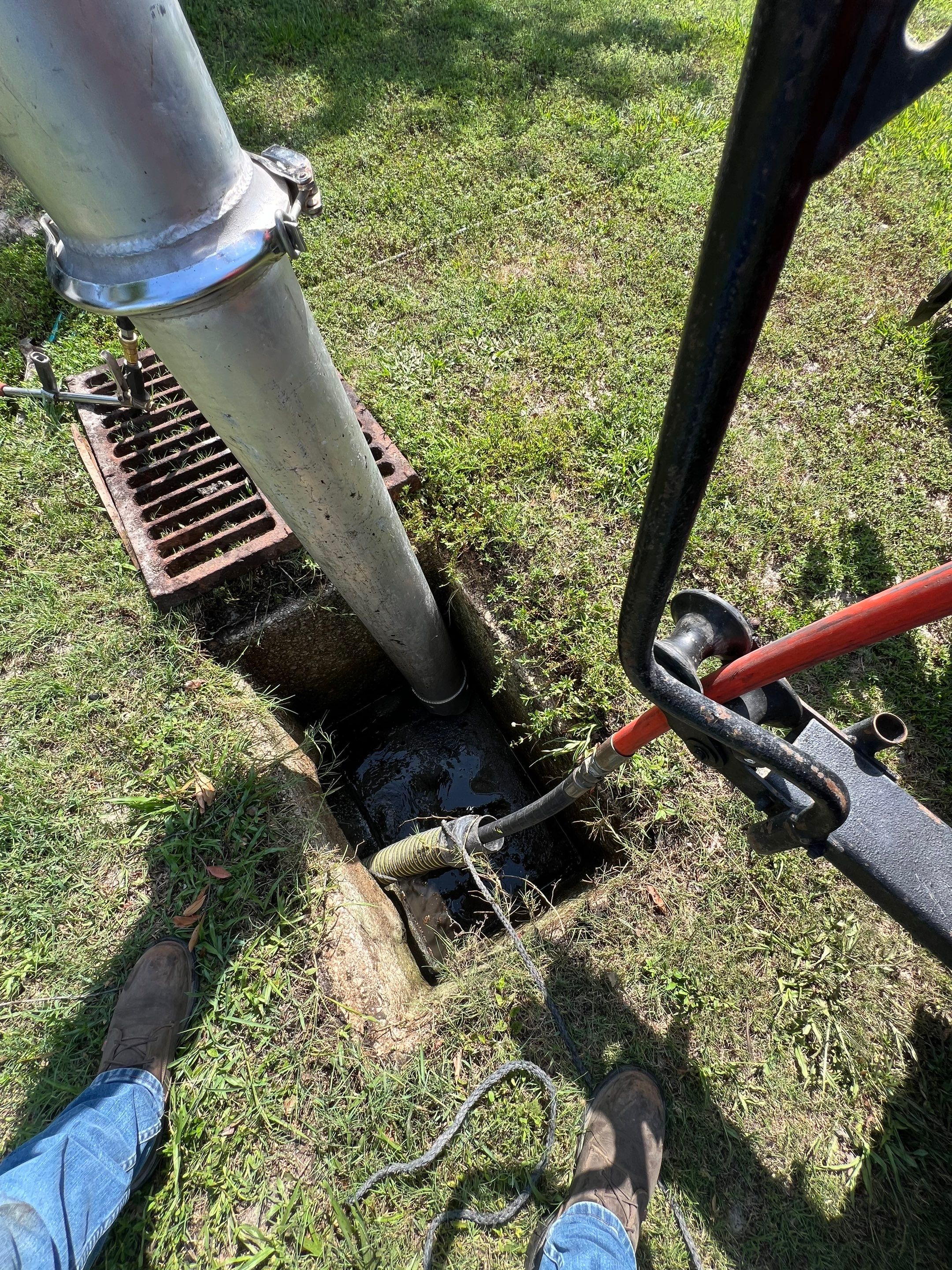 Naples Park Neighborhood Stormwater System Catch Basin Cleaning by Don Mar, Inc. Storm Water Solutions