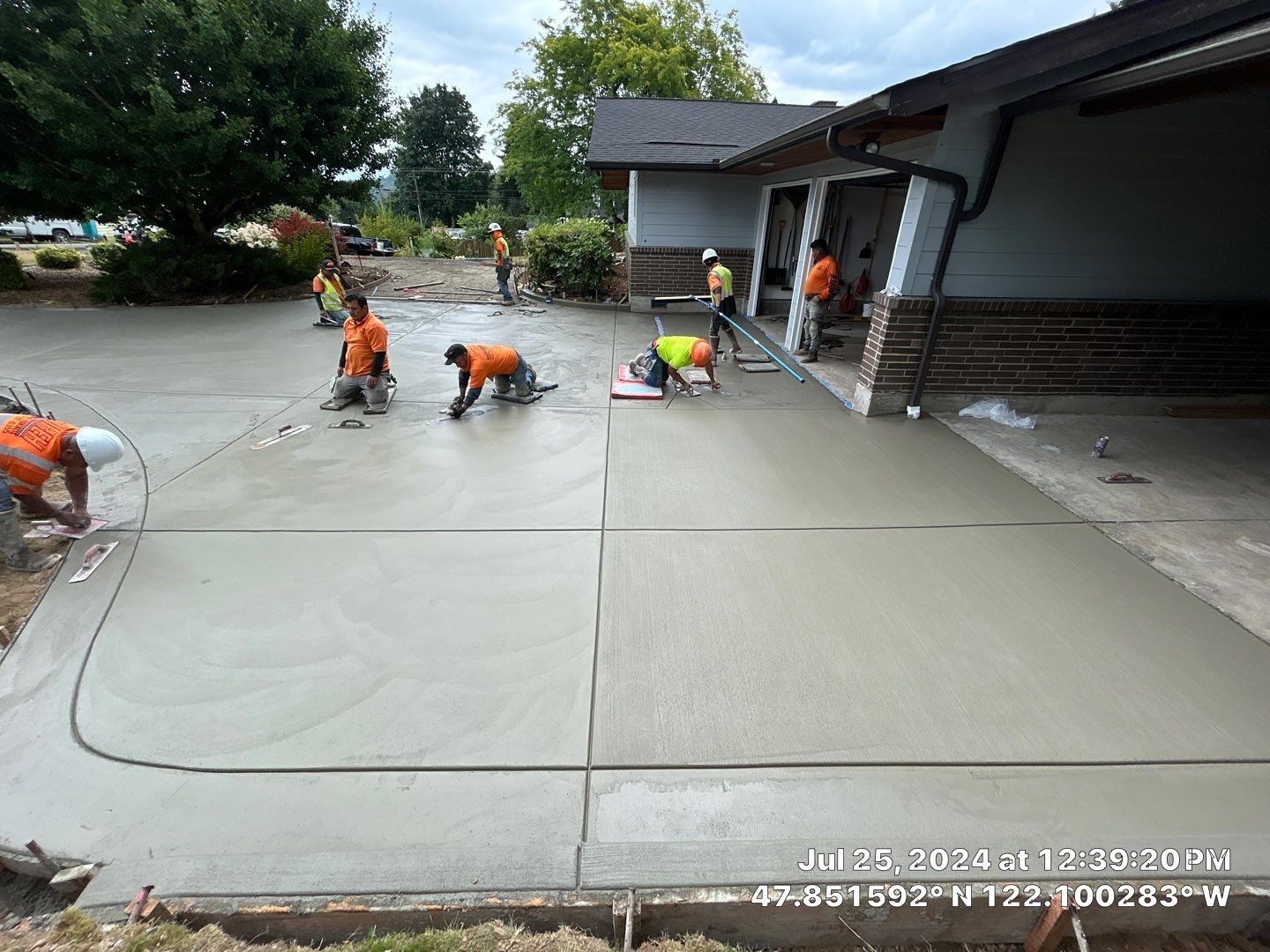 Rodd | Concrete Driveway Extentension by Jireh Asphalt & Concrete Inc 