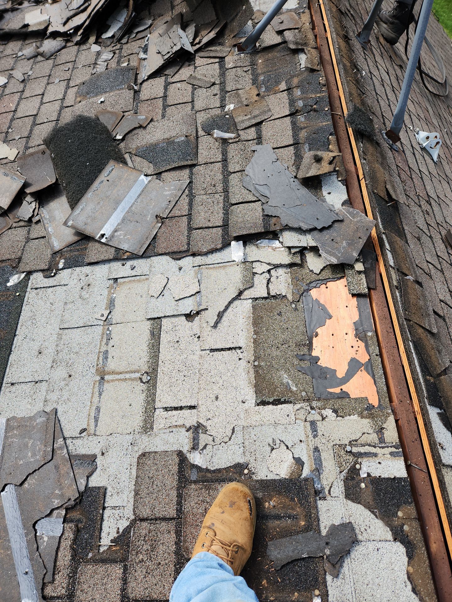 Residential Roofing Installation and Structural Plywood Replacement in Stratford by A Plus Exterior
