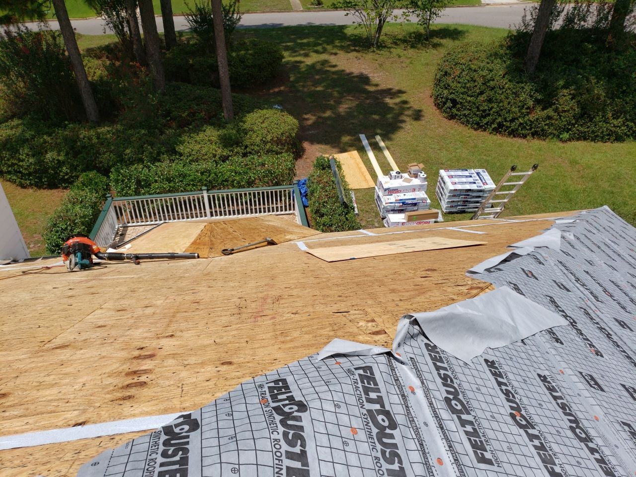 Residential Roofing Installation using Roof Replacement by American Roofing & Construction LLC