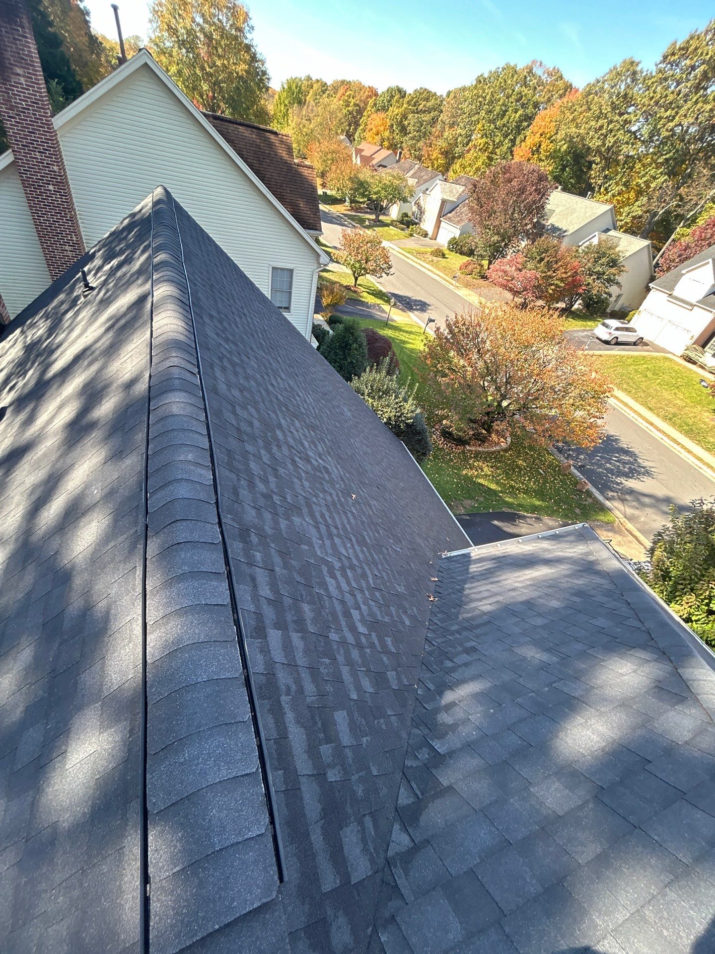 Burke: Residential Roof Replacement with CertainTeed Landmark Pro Designer Shingles in Max Def Charcoal Black by RM Banning, Inc.