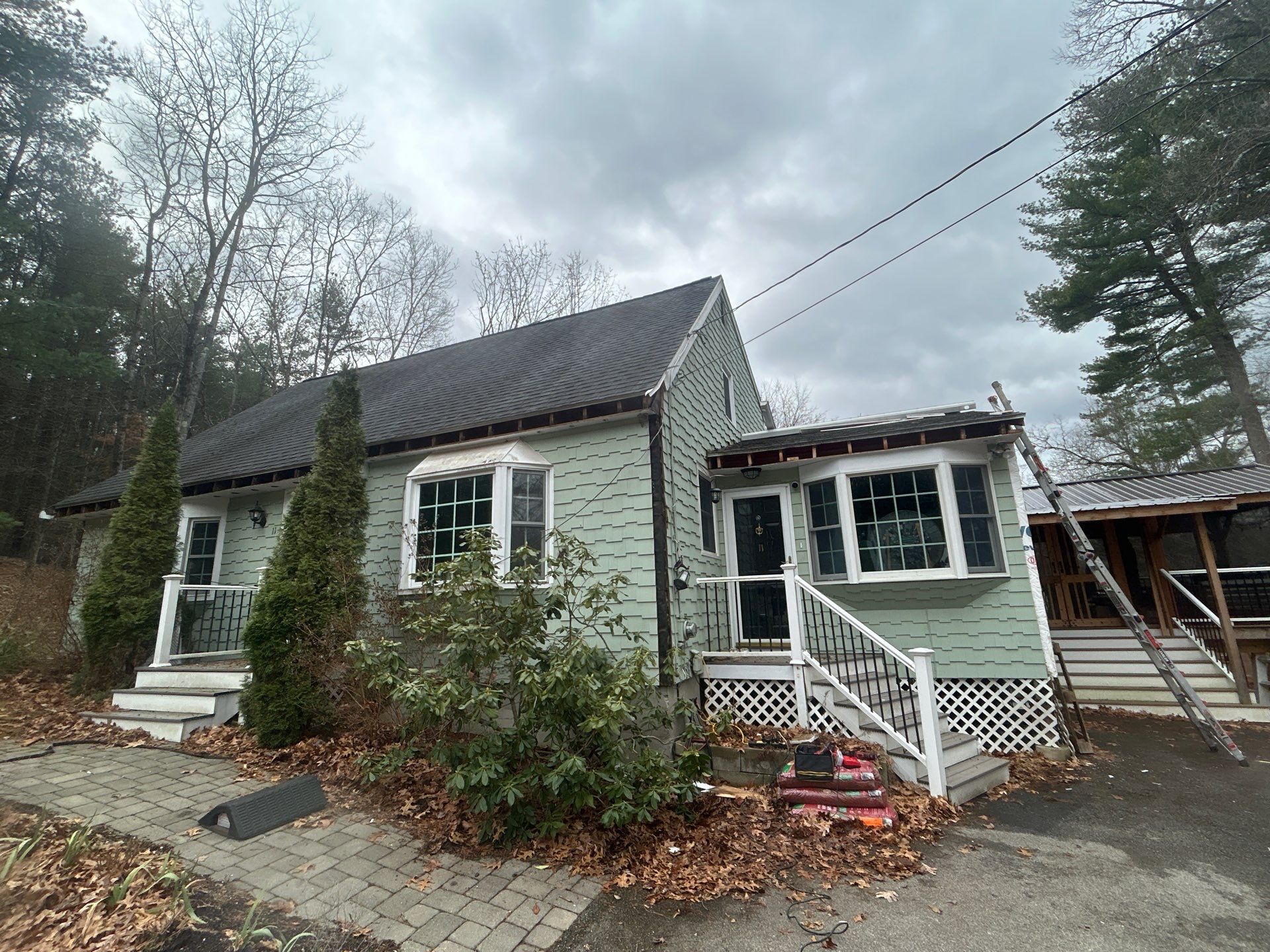 PVC Fascia & Corner Board Replacement — Billerica, MA by Mighty Dog Roofing of Greater Middlesex County