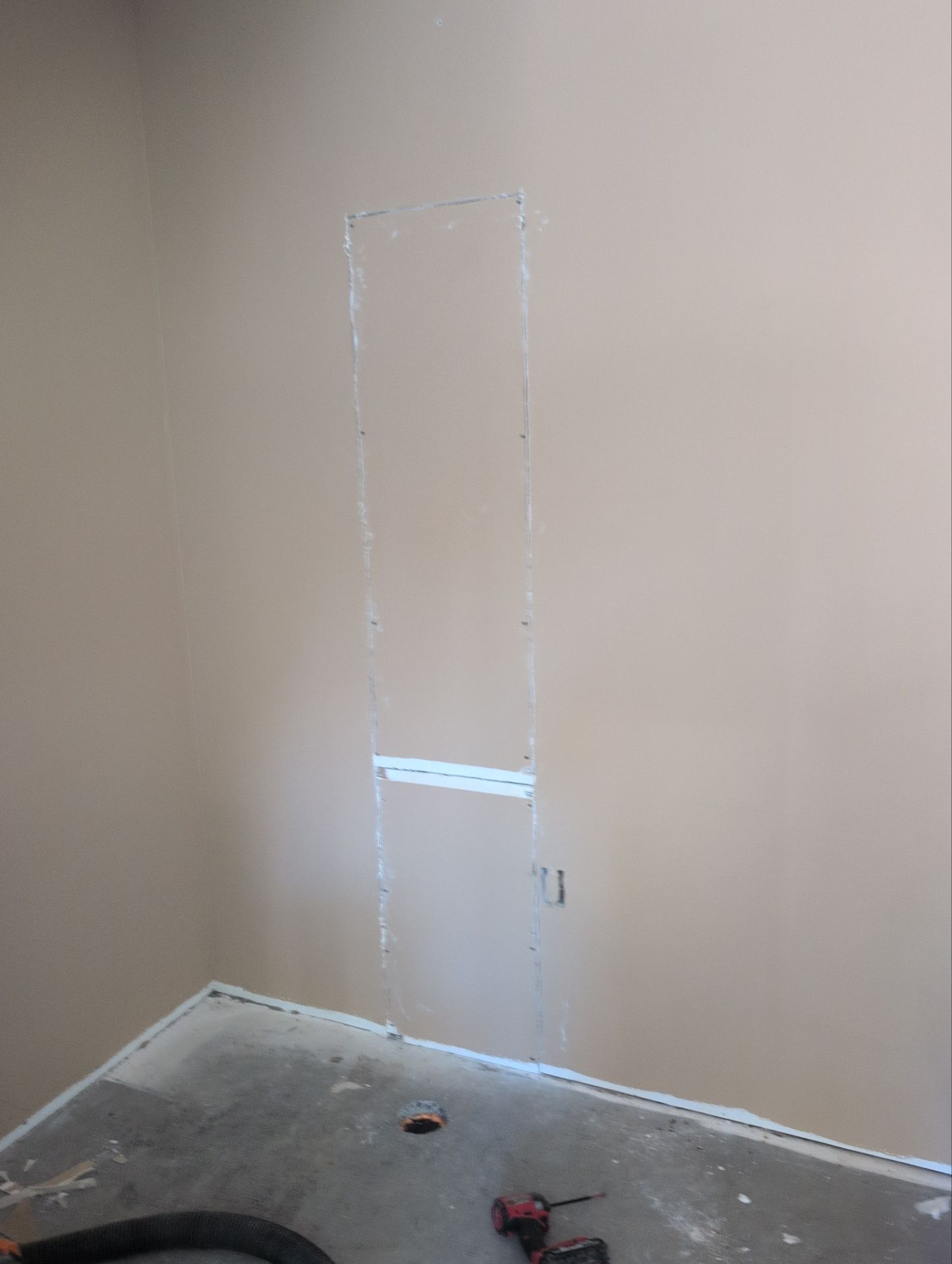 Sub Slab SafeAir System with Drywall Recess by JustRadon.Com