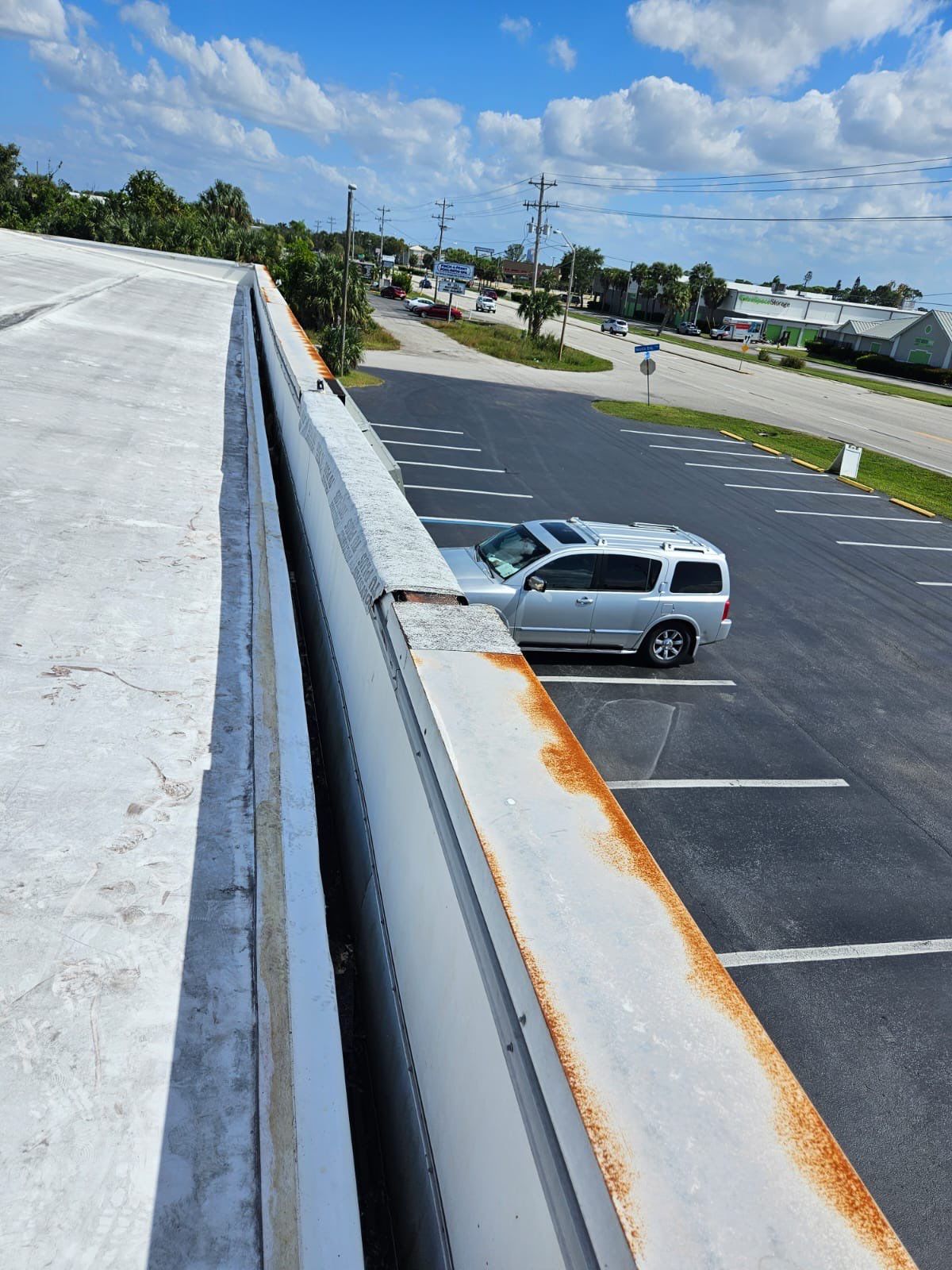 Commercial Roofing Repair using TPO and Metal Decking by Four Peaks Roofing