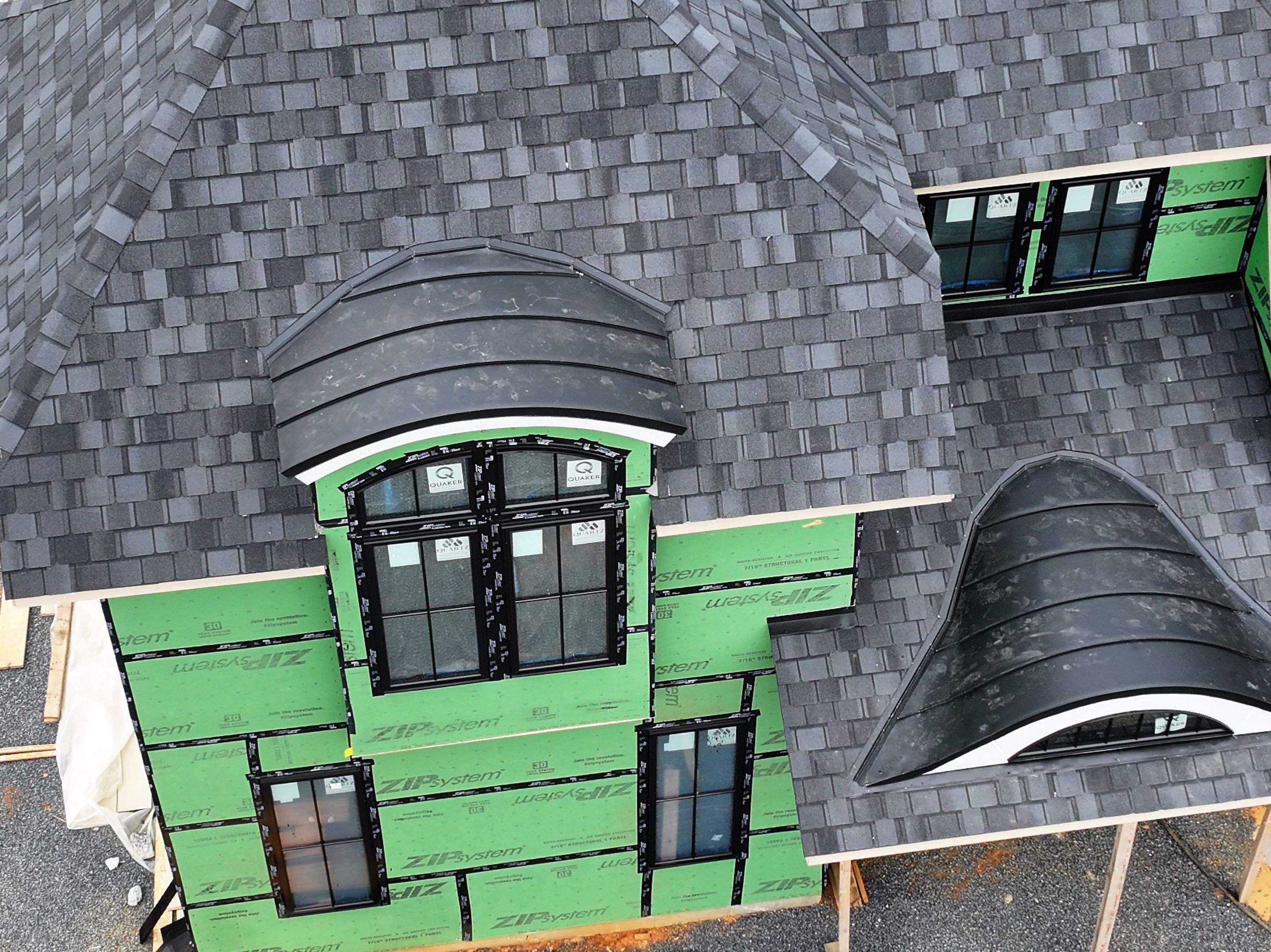 Lake Road New Construction - Belmont by Omnia Roofing