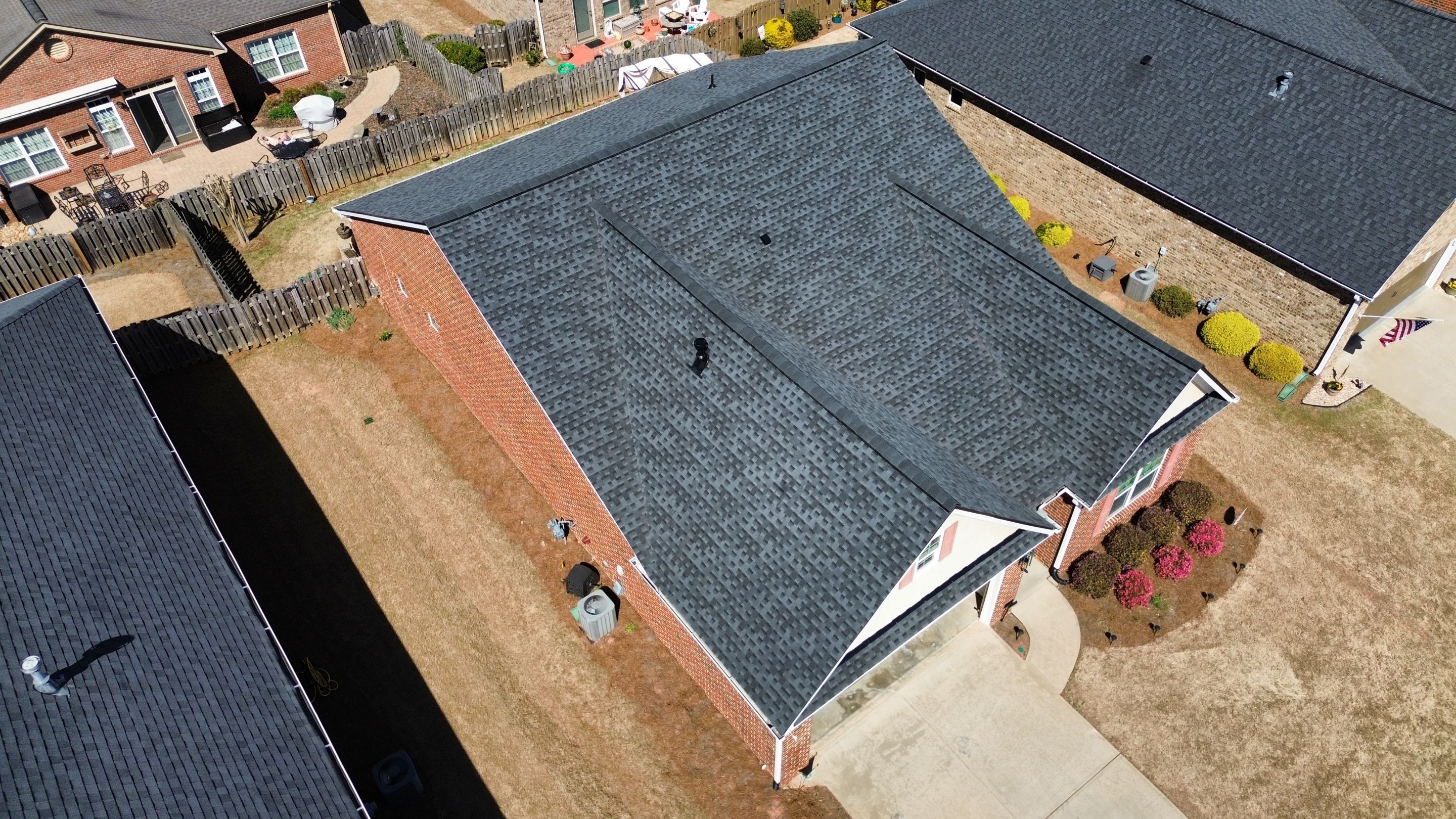 Cumming, GA Roof Replacement GAF Timberline HDZ Charcoal by Reset Roofing