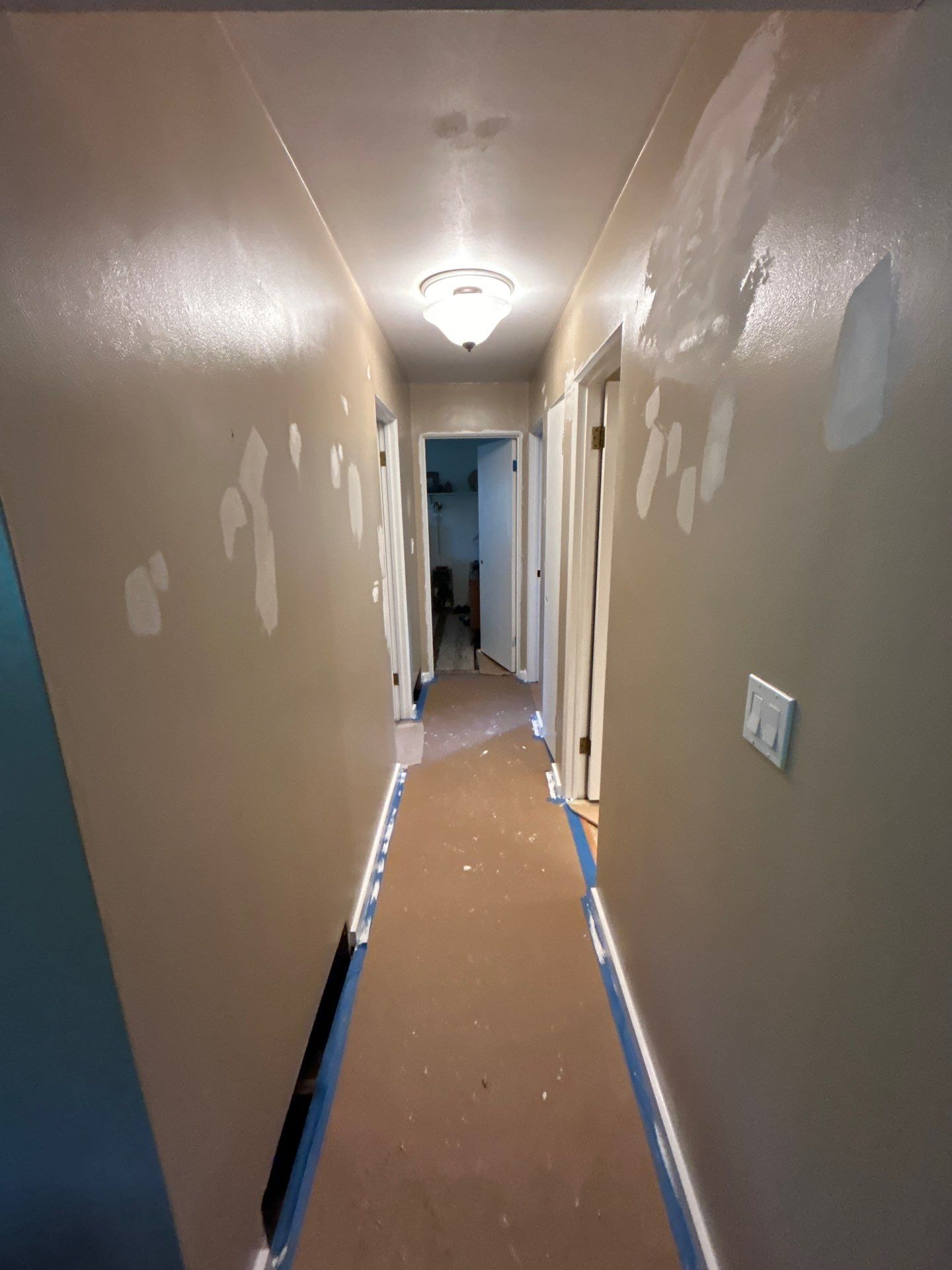 Repaint rooms, and Wallpaper install. by Gordon Painting