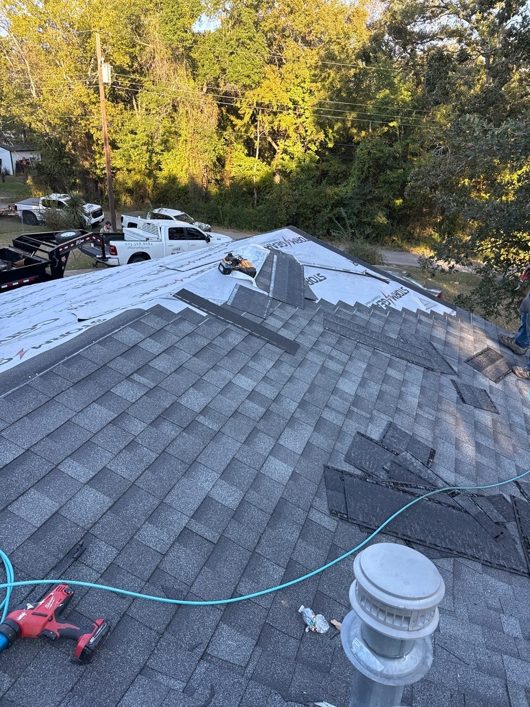 Shingle Replacement in Grand Saline TX. by All Star Roofing LLC