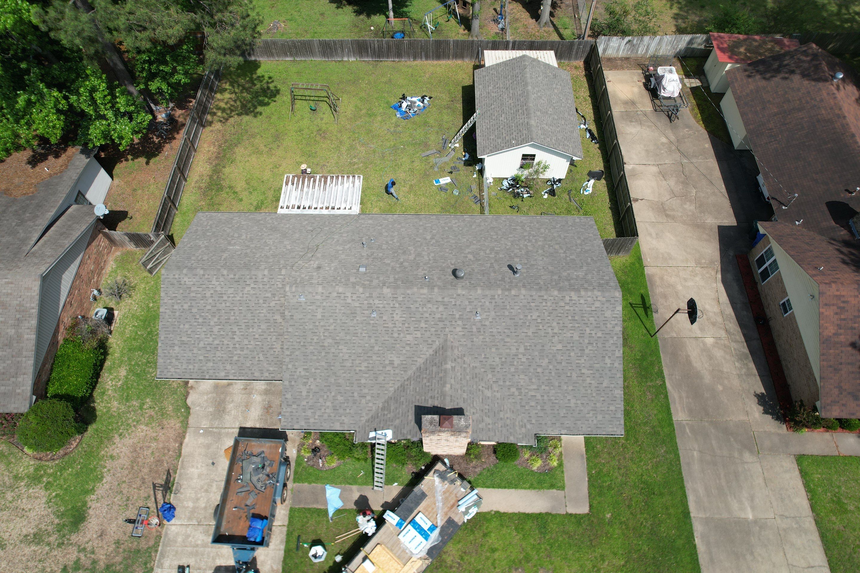 Residential Shingle Reroof using Malarkey Vista by Hostetler Roofing