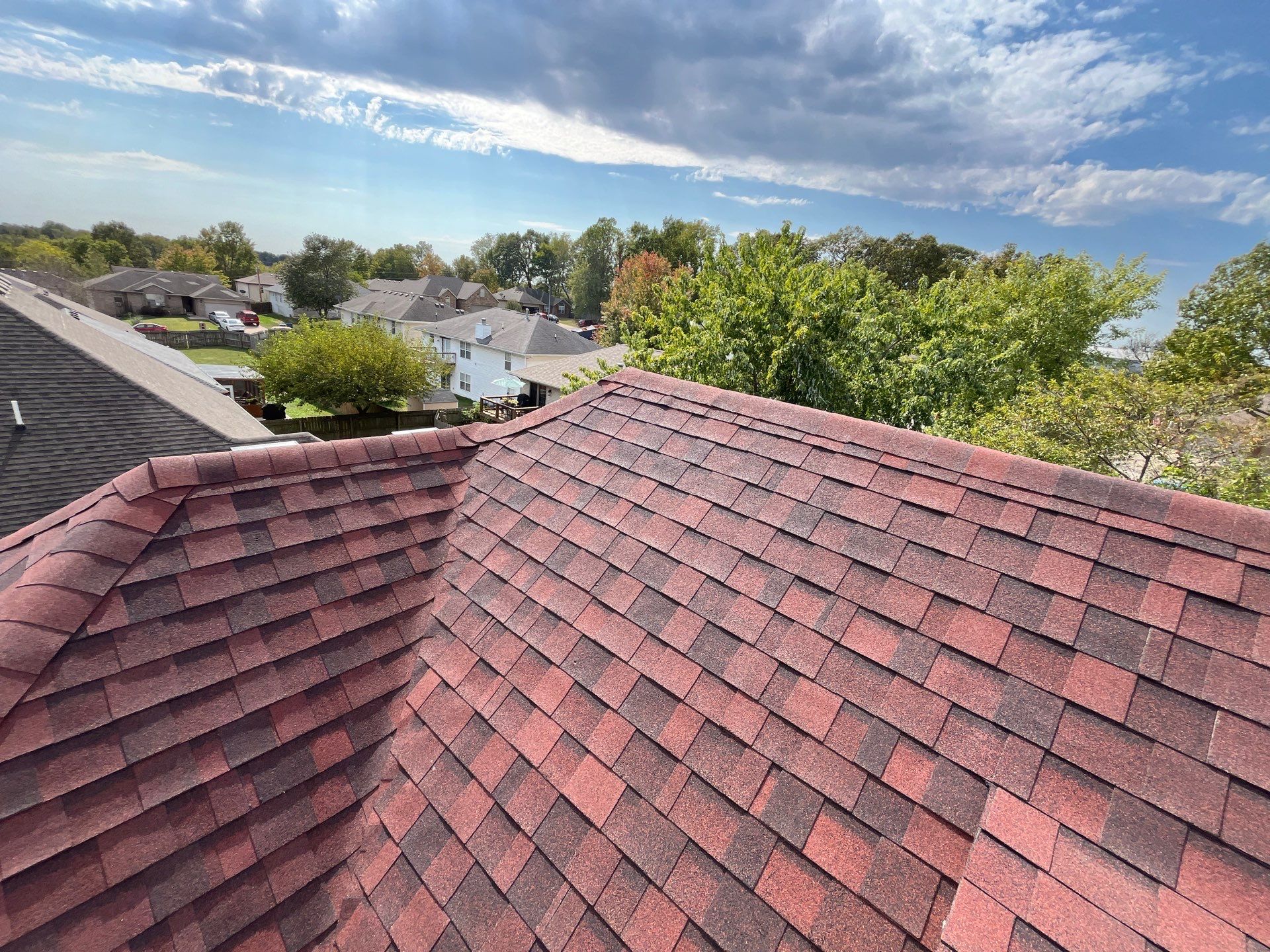Residential Roofing Install - IKO Dynasty Shingle & Gutters + Downspouts  by Titan Commercial & Residential Roofing 