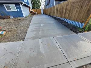 Concrete Driveway & Landscaping Project | Everett by Jireh Asphalt & Concrete Inc 