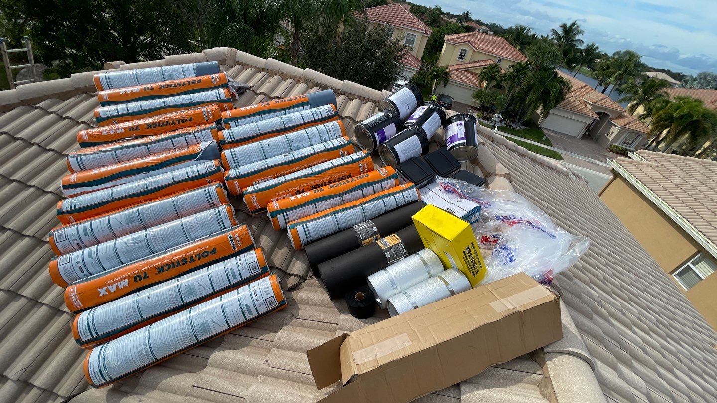 Residential Roofing Installation using Eagle Roofing Tile by BLUES BROTHERS ROOFING