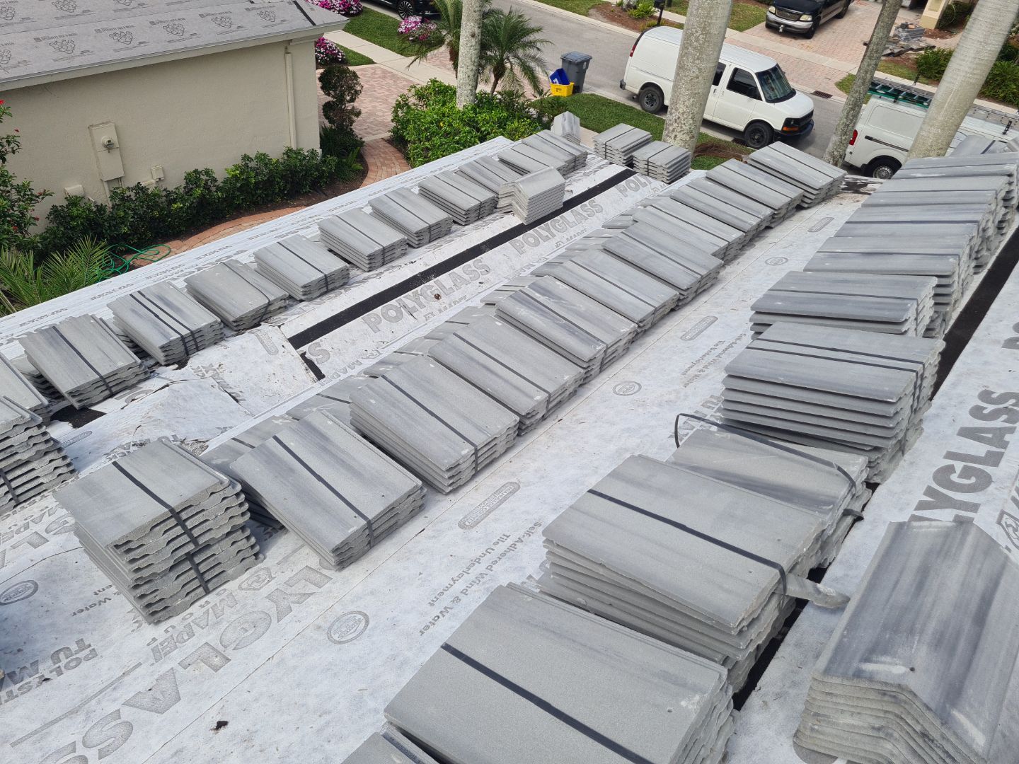 Residential Roofing Installation using WestLake Roofing Tile by BLUES BROTHERS CONSTRUCTION CORP