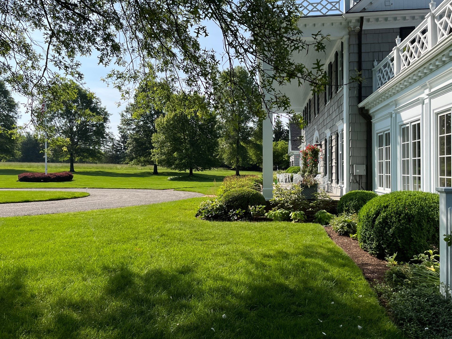 Professional Lawn Care for Far Hills Estate by Ants Plants