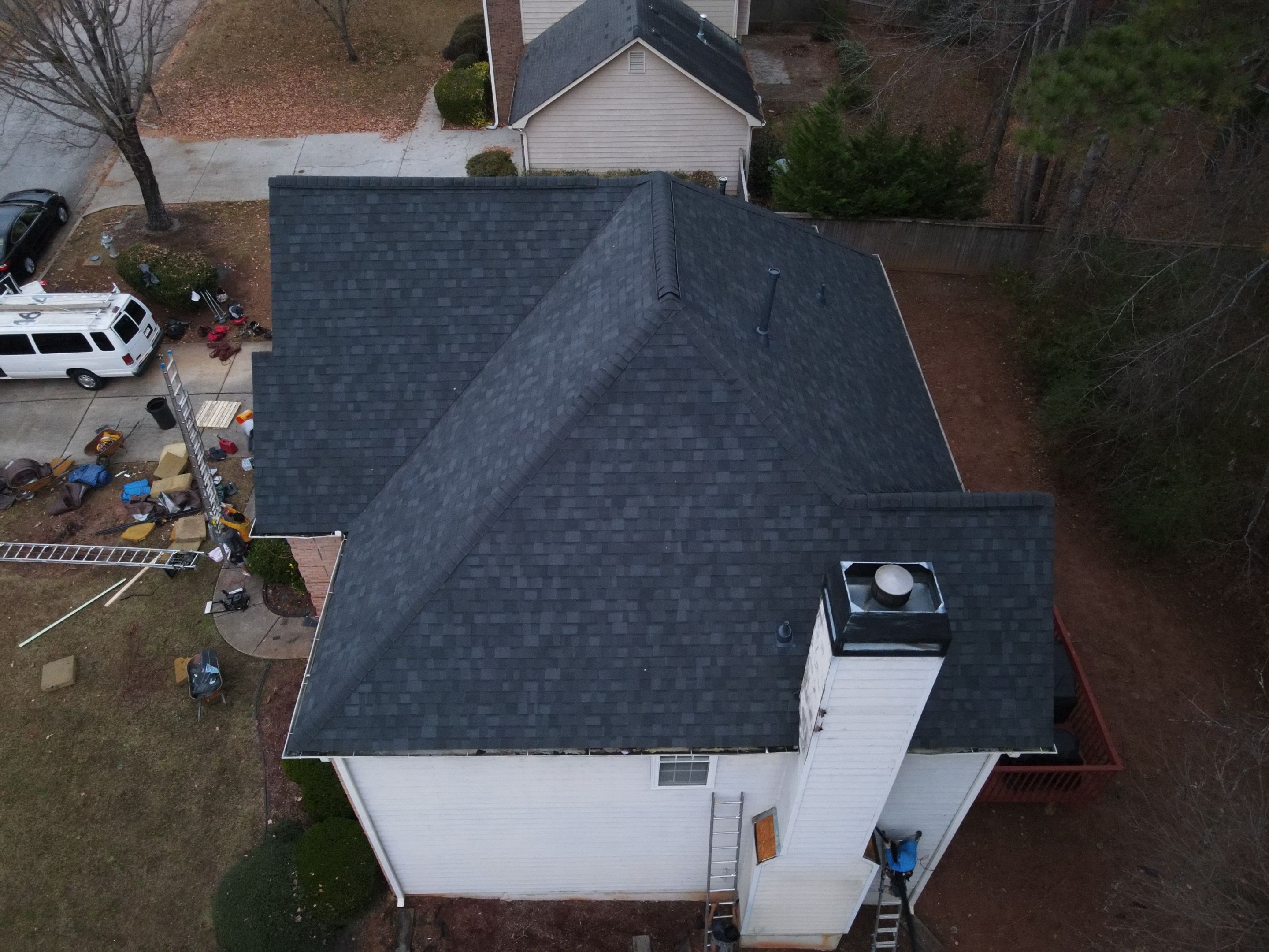 Residential Roofing Installation using Owens Corning by Inspector Roofing and Restoration