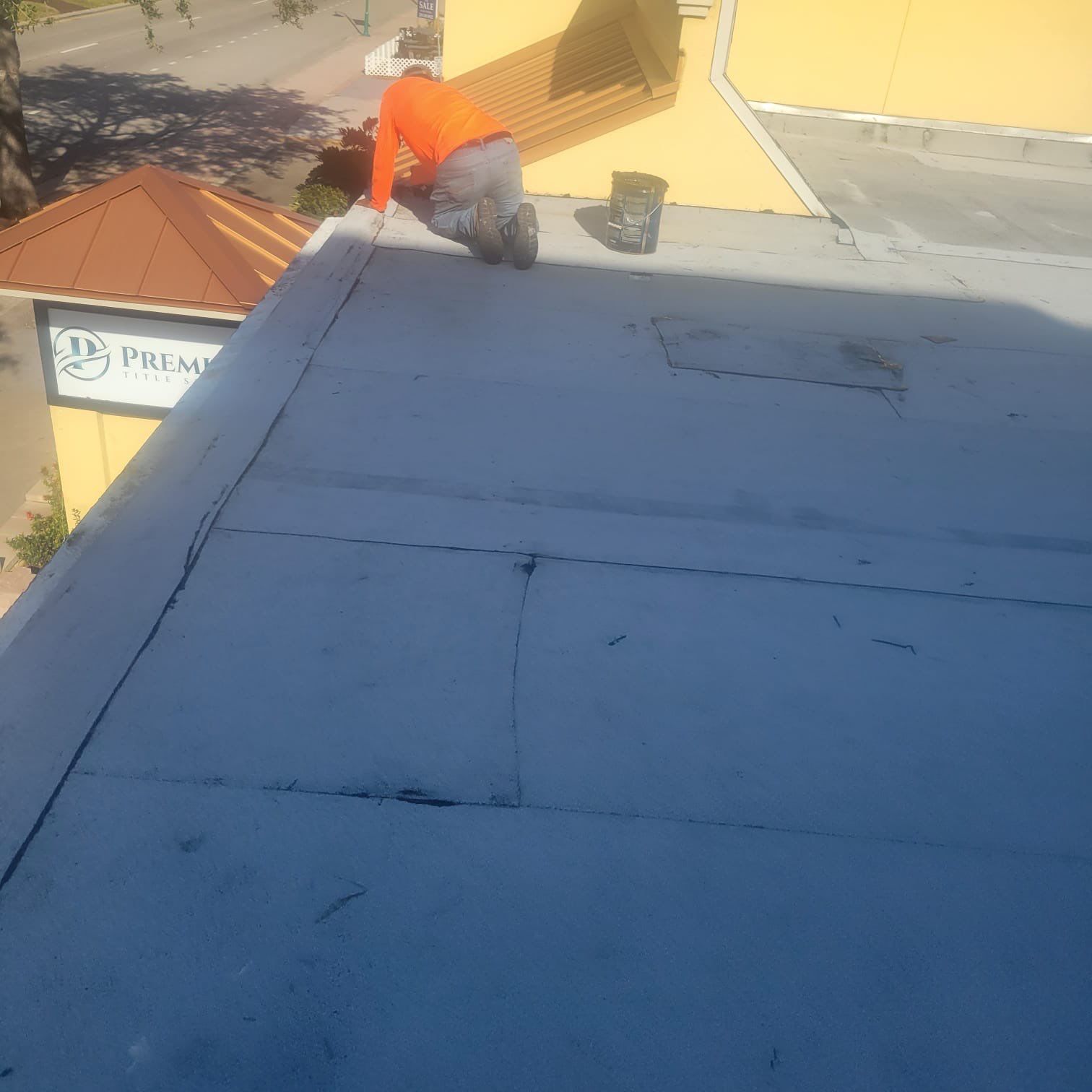 Commercial Roofing Repair using BUR by Four Peaks Roofing