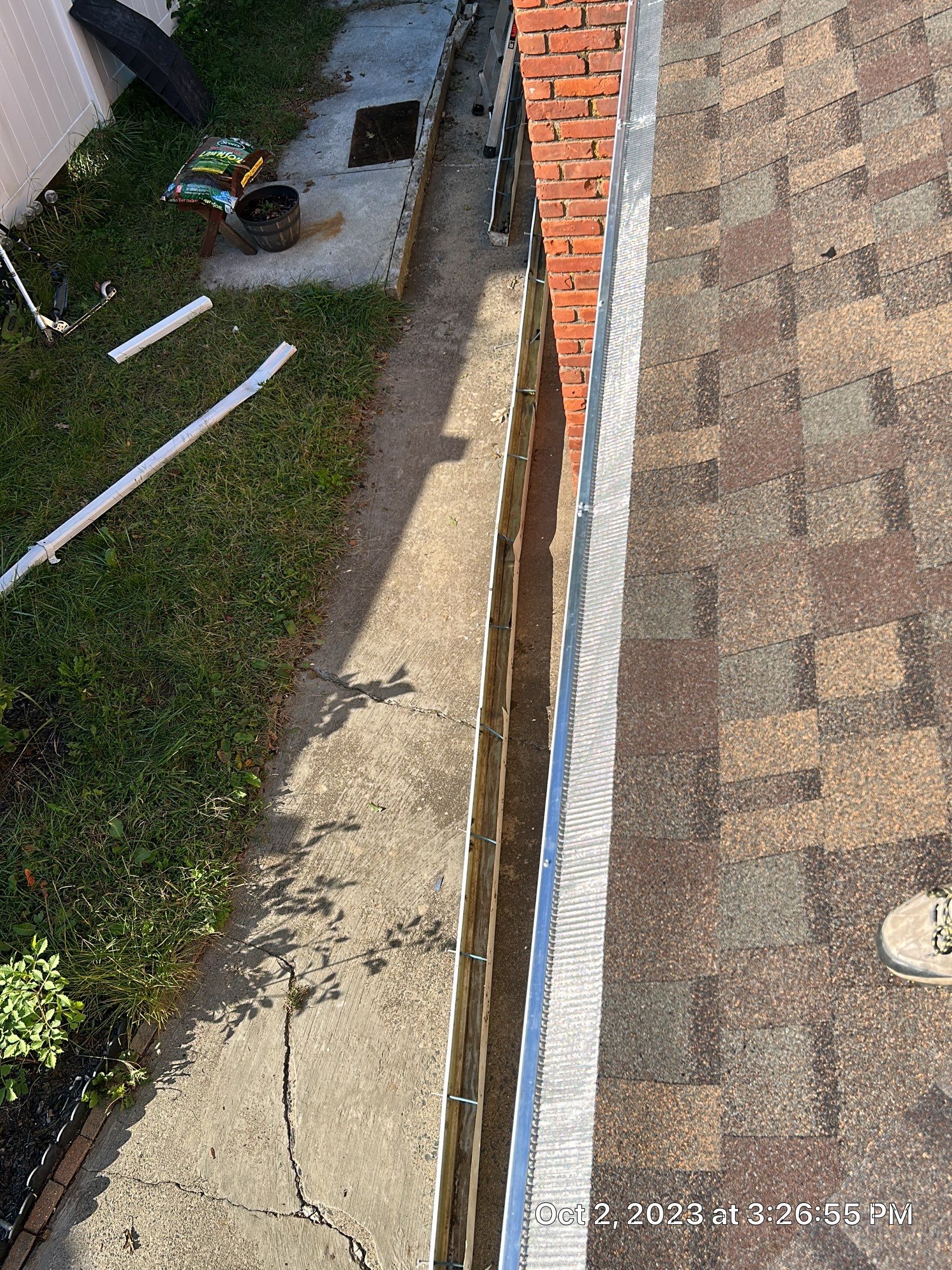 Residential Roofing Installation using Owens Corning Duration Teak by A Plus Exterior