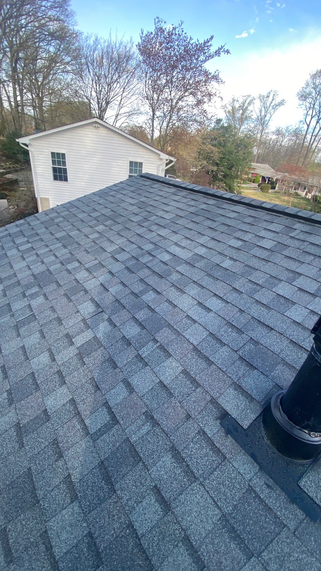 West Springfield: Residential Roof Replacement with CertainTeed Landmark in Colonial Slate by RM Banning, Inc.