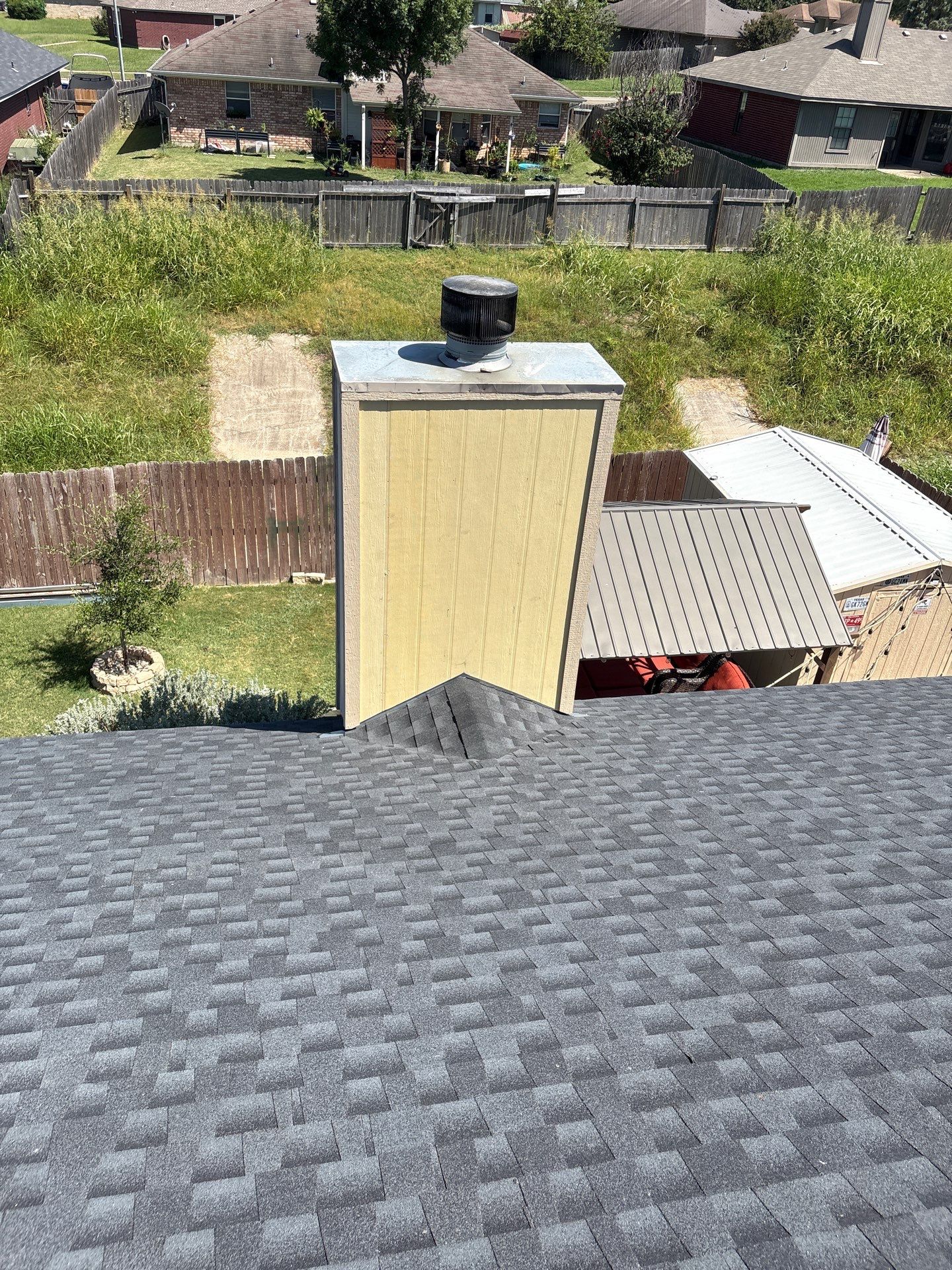 Residential Roof Replacement using GAF - HDZ - Charcoal by Action Exteriors Austin