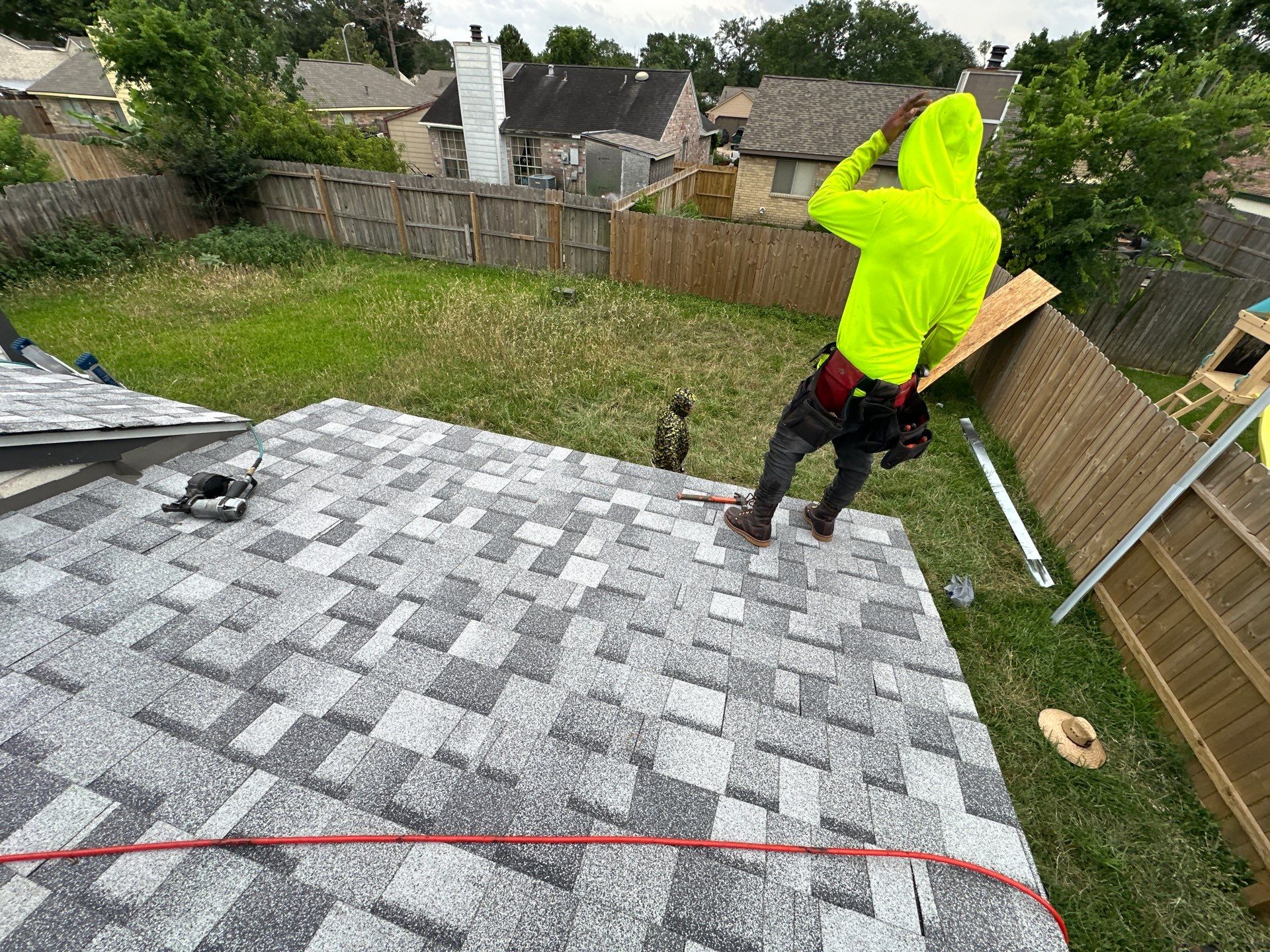 Project in Katy by Motion Roofing
