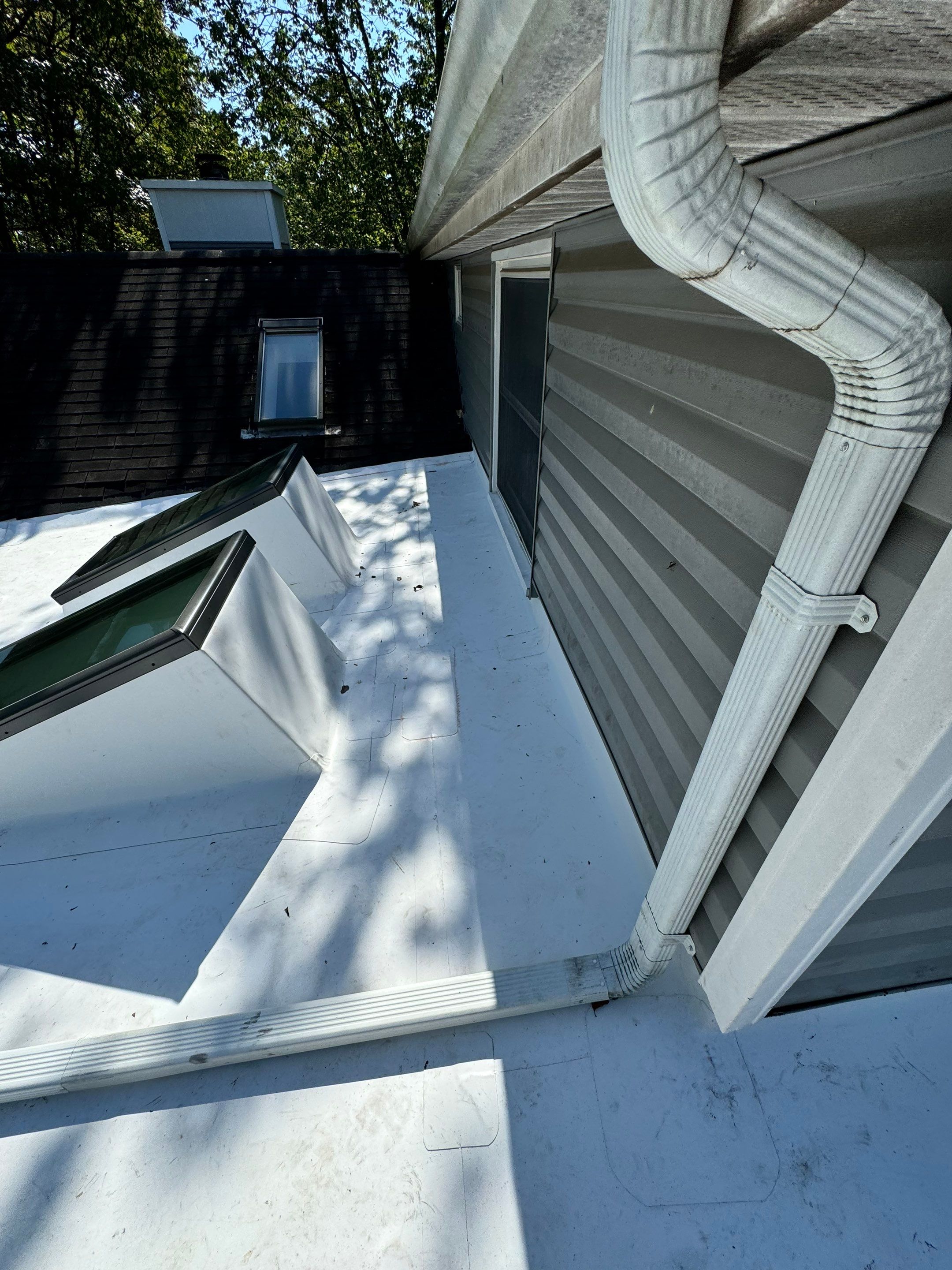 Alexandria: Residential Flat Roof Replacement with MuleHide TPO by RM Banning, Inc.