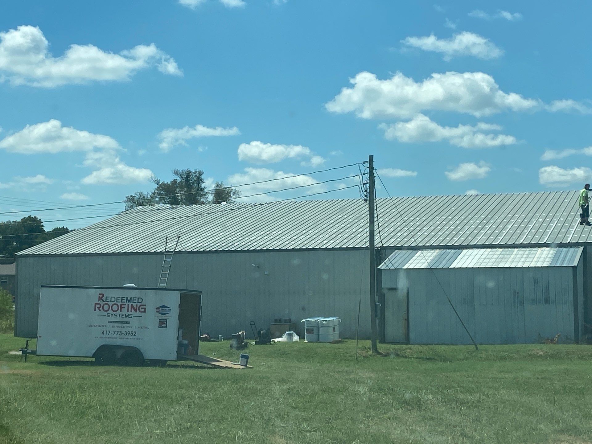 Project in Bolivar by Redeemed Roofing Systems