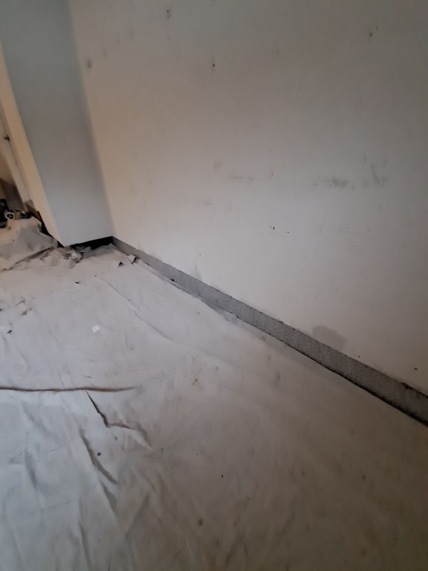 Garage dry wall repair/ re-texture, re-paint by Gordon Painting